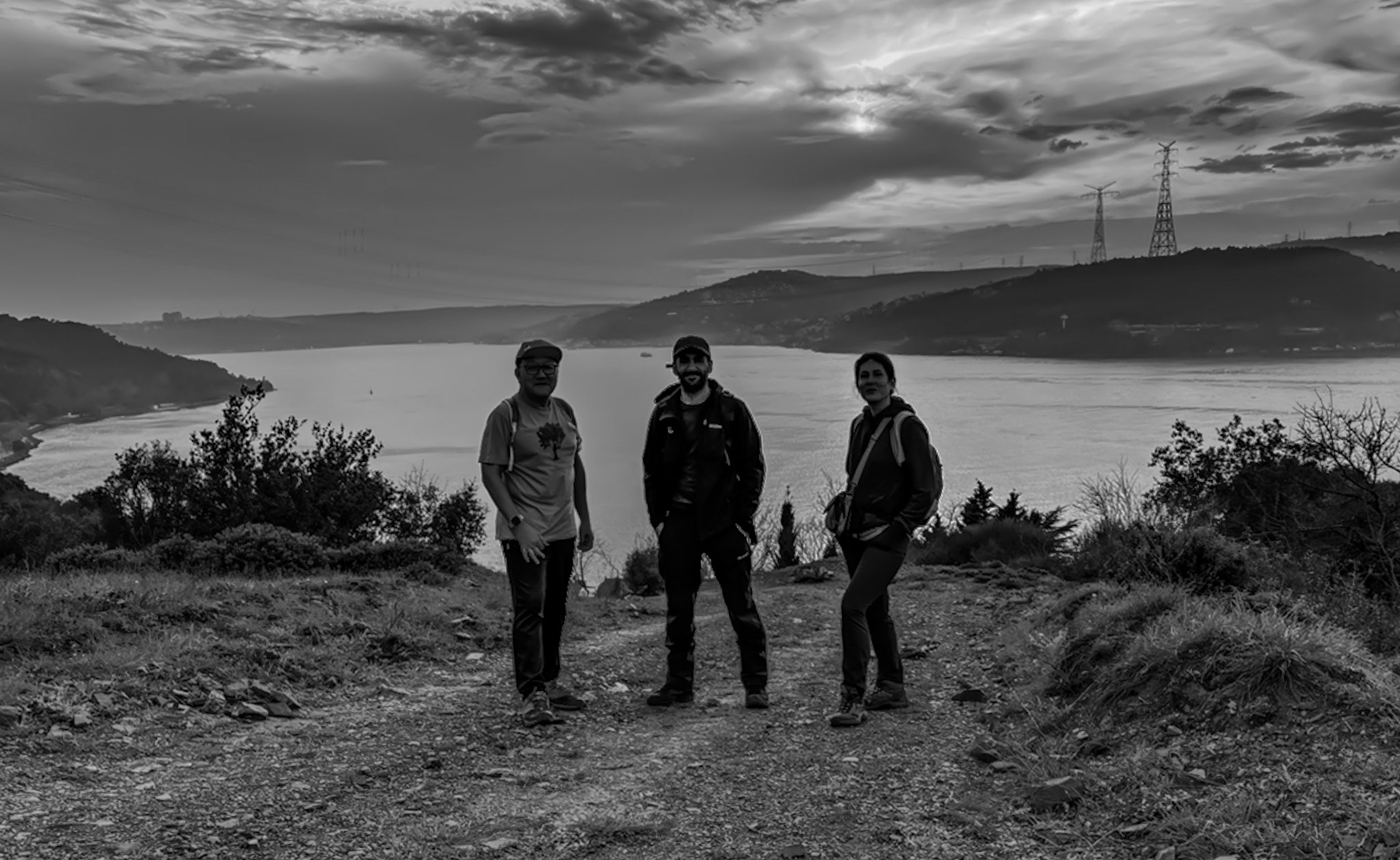 Anadolu Kavaǧı Bosphorus viewing point: we who made it to the end