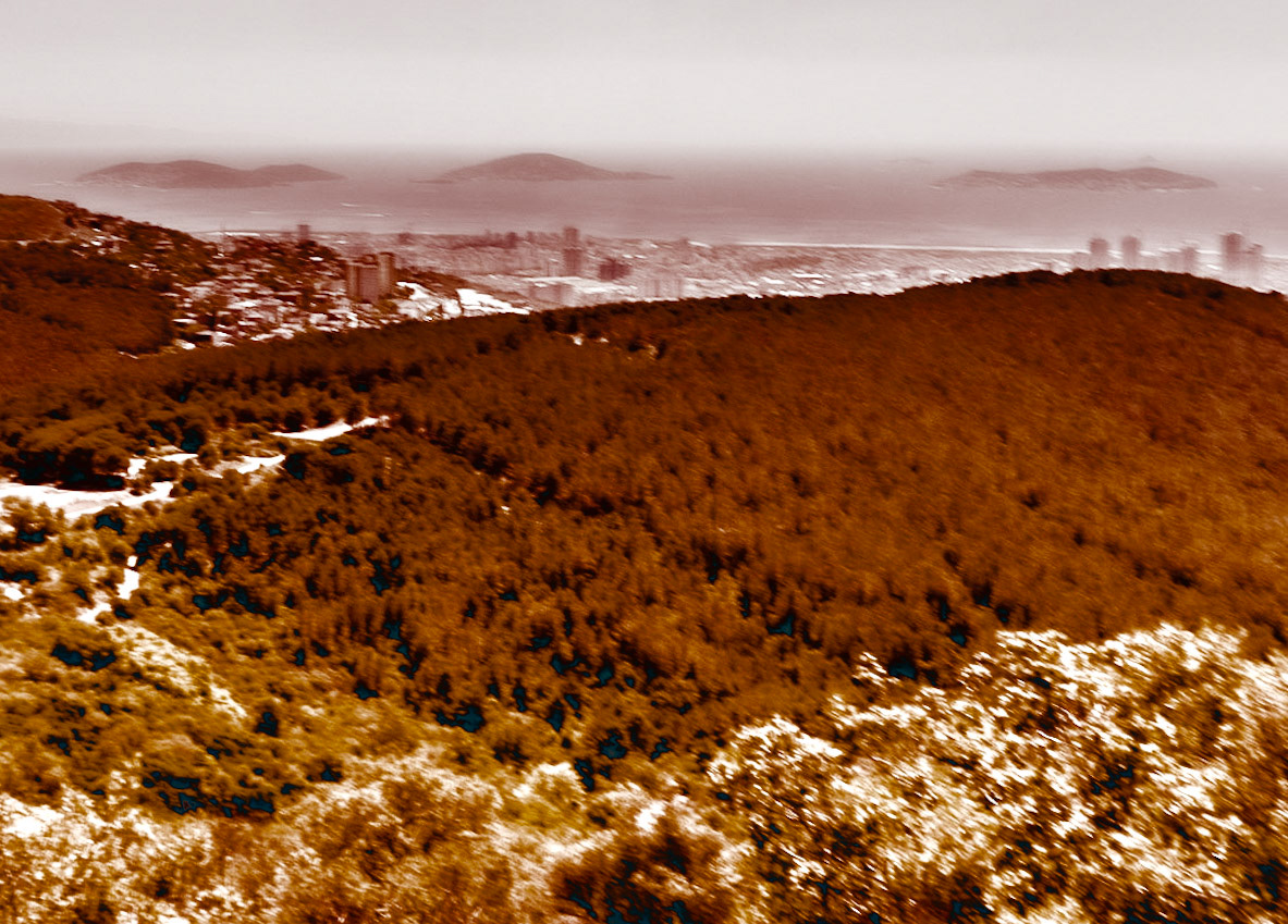 Kayışdaǧ tepesi: view south