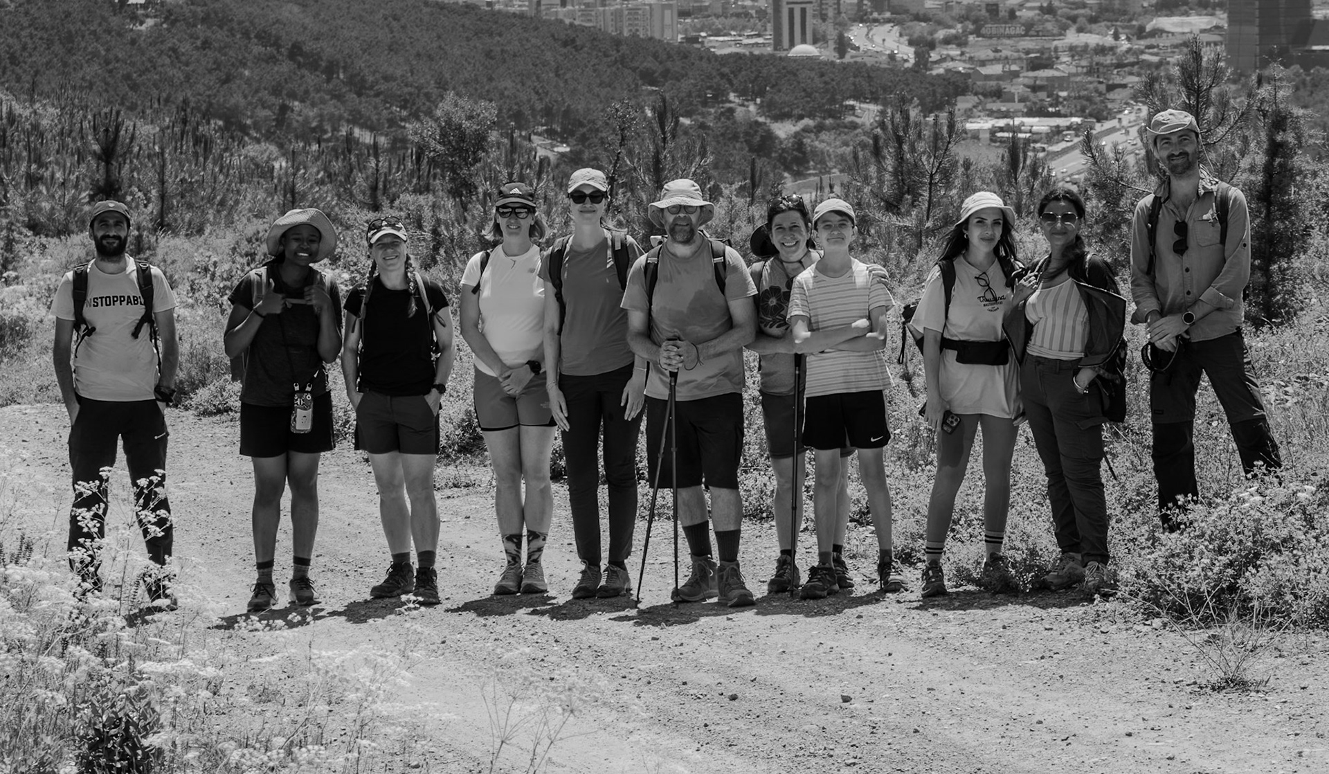 Kapaklı crest: today's hikers