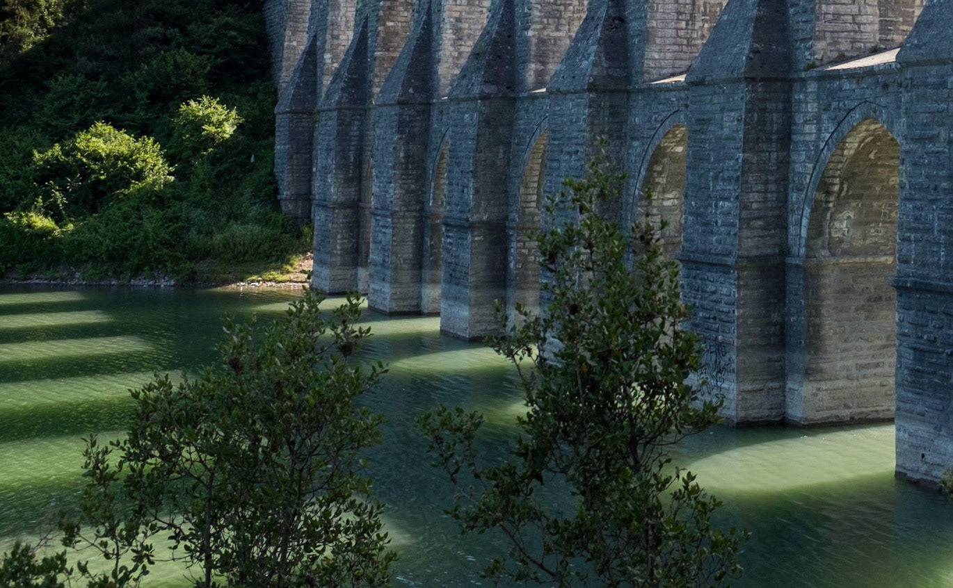 Güzelce Aqueduct: seen from the south