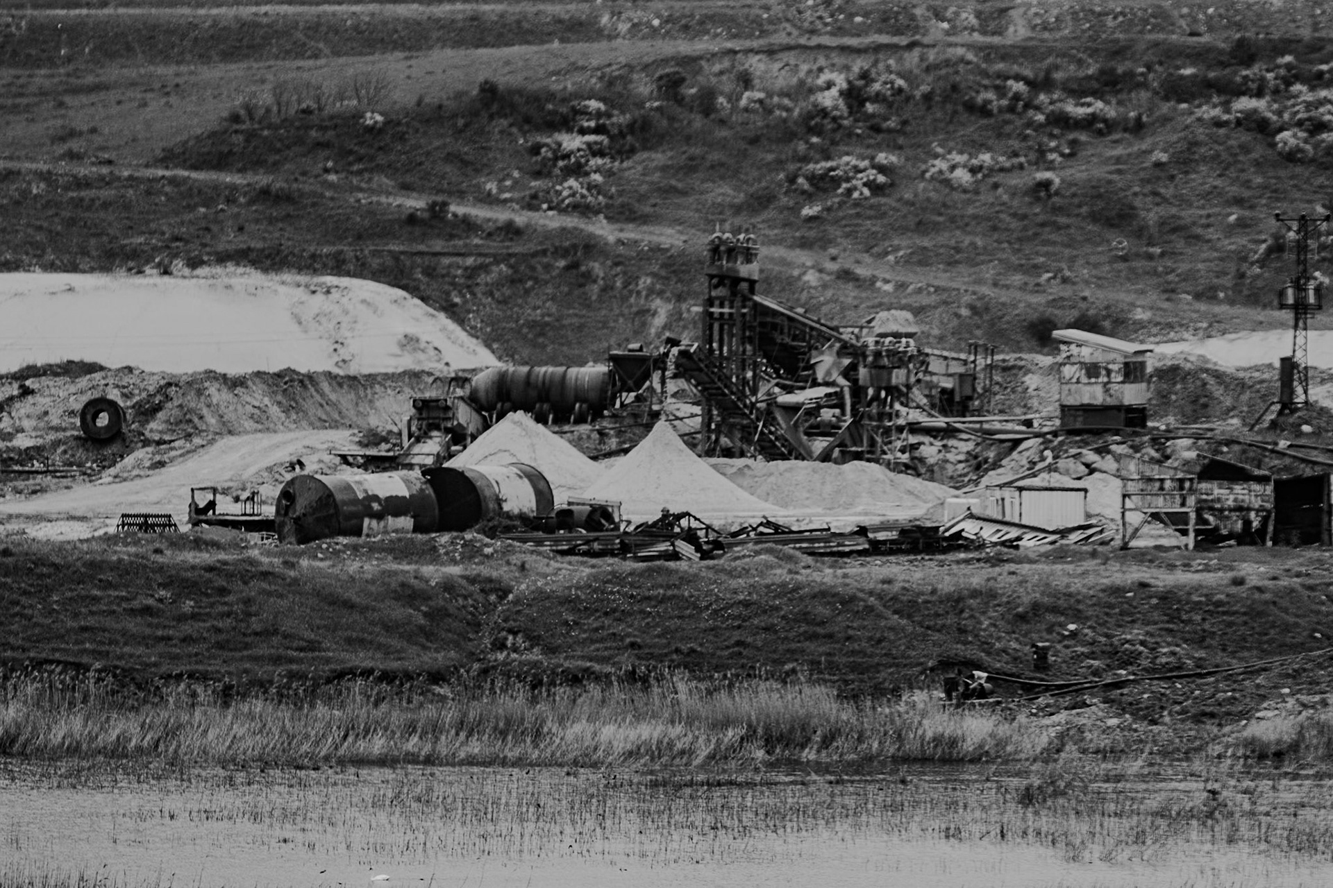 Yeniköy: active mine-workings