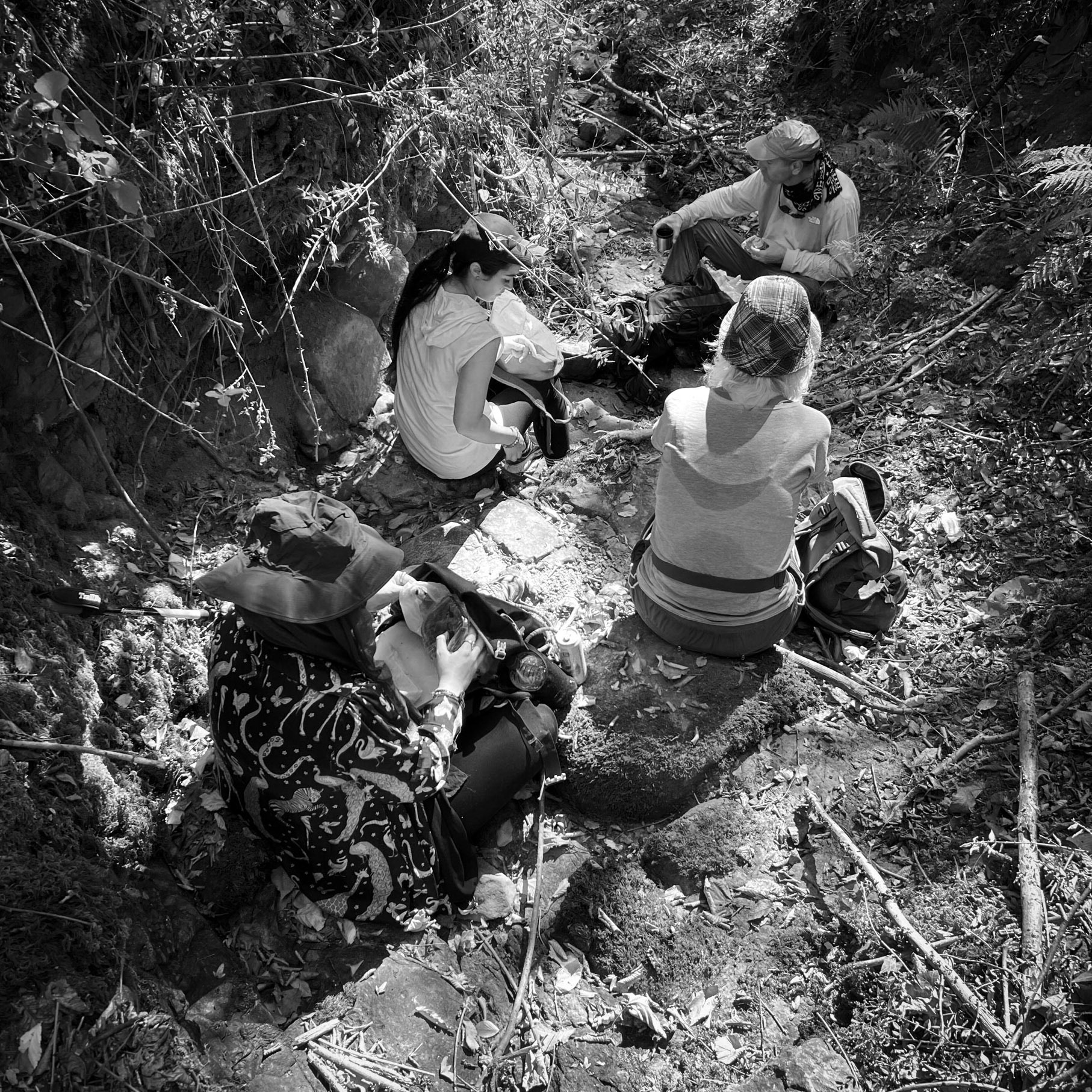 Kılıçlı southeastern streambed: lunchbreak