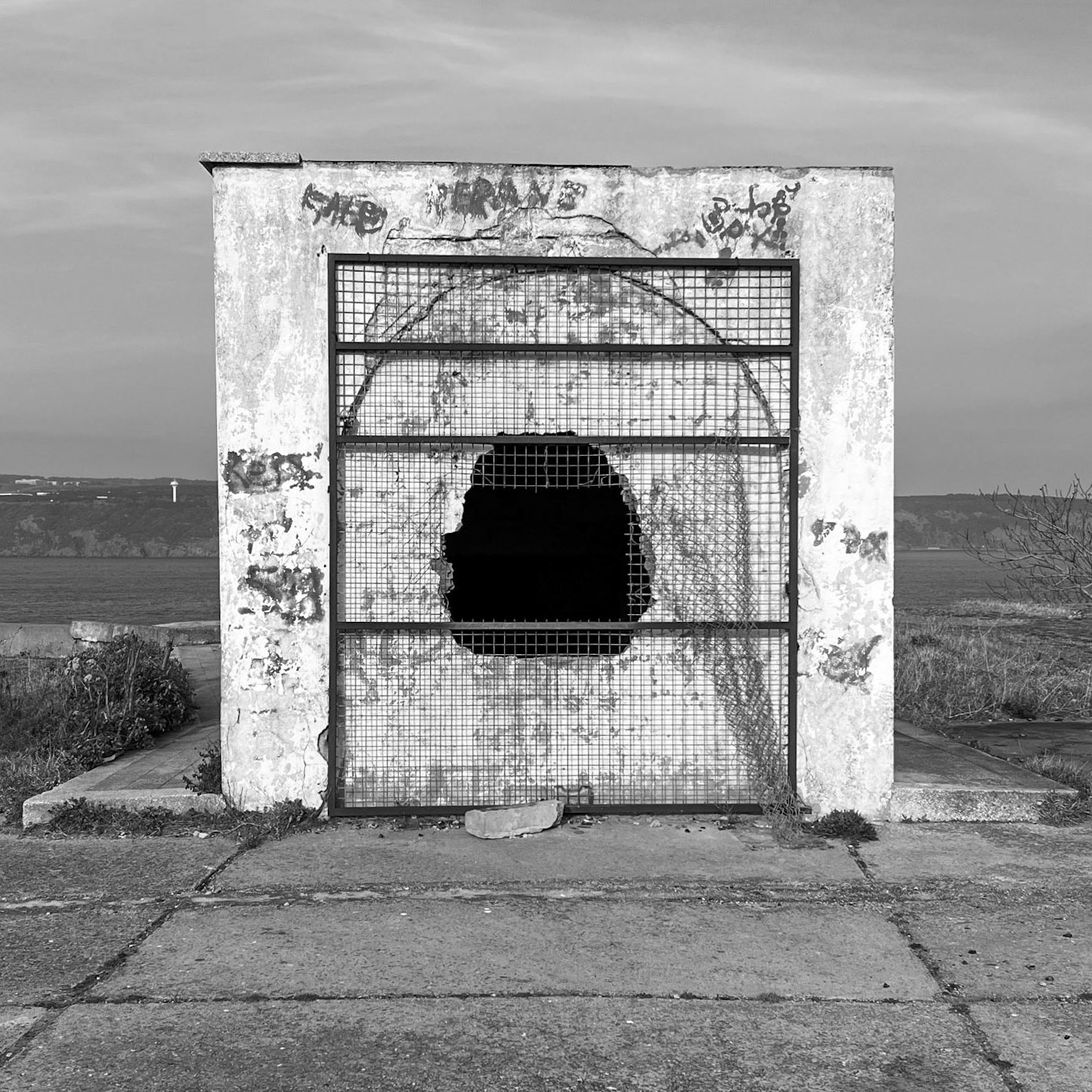 Poyraz: the upper entrance to the abandoned NATO fort