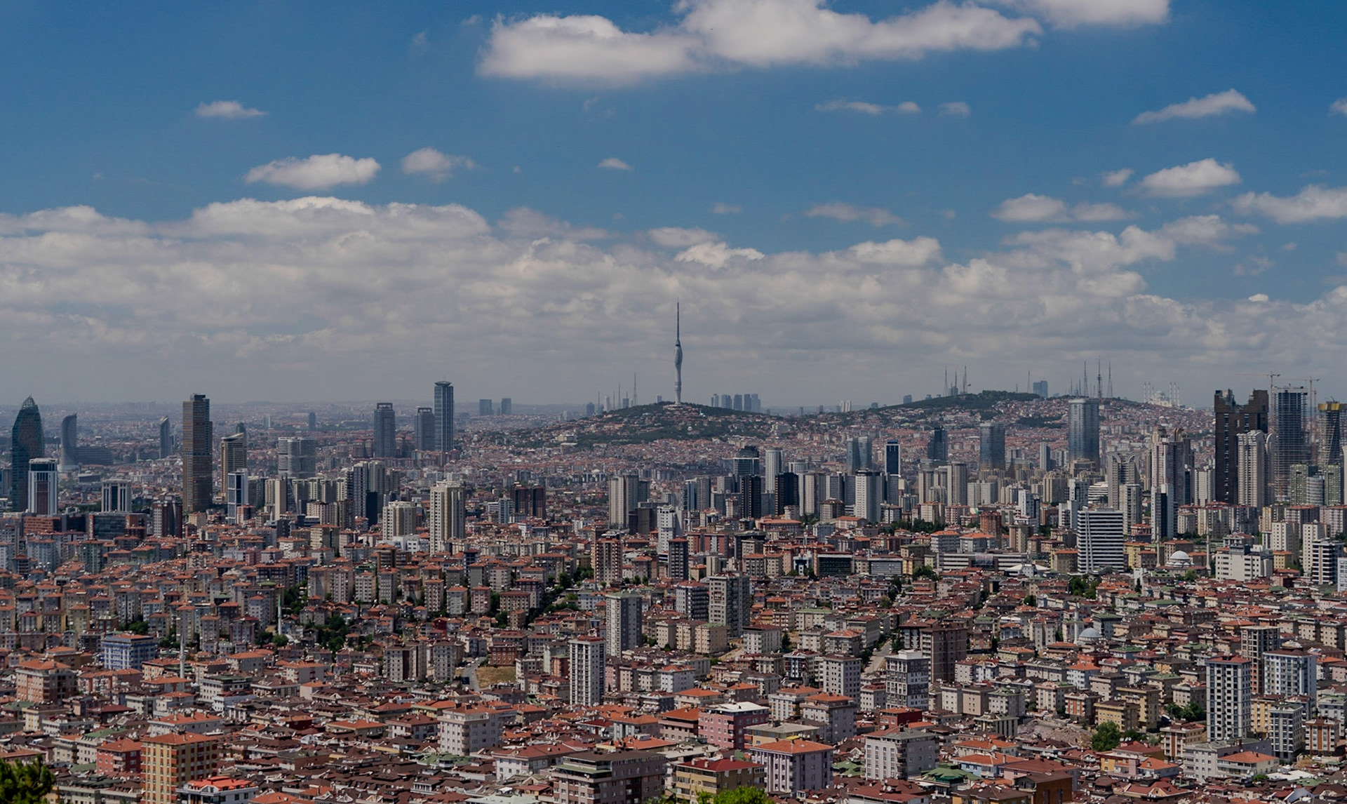 Tekkebayırı tepesi: view west