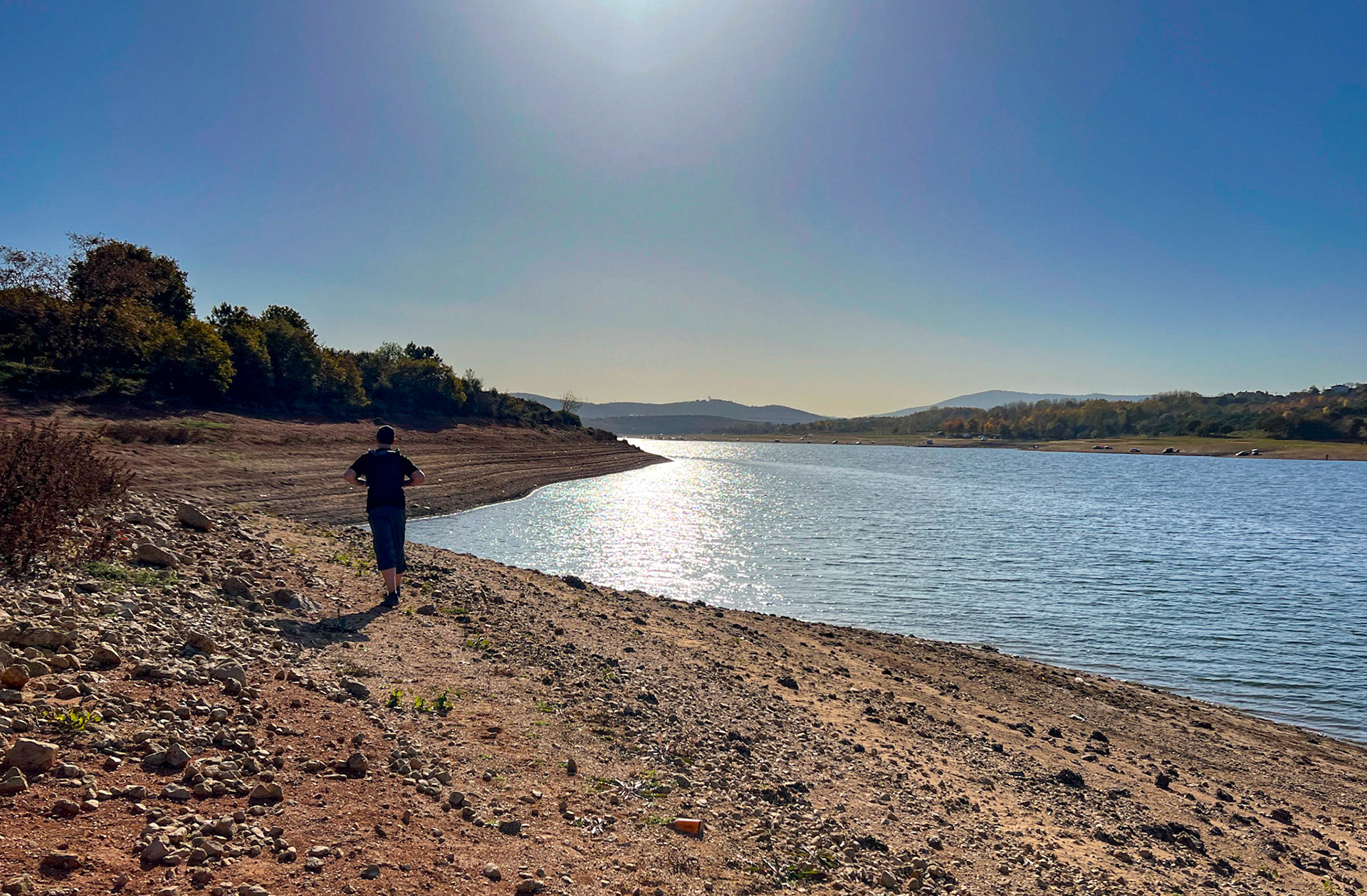 Ömerli reservoir: Misha on the edge