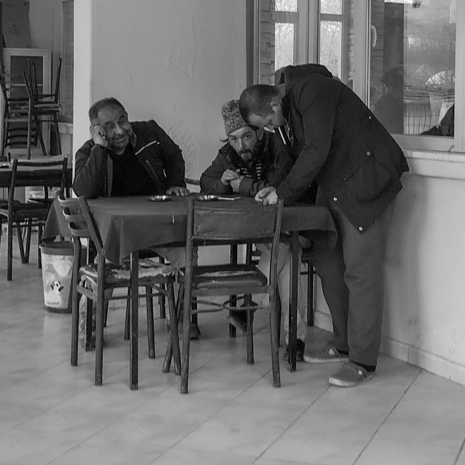 Bozhane: wary men in the first tea-house