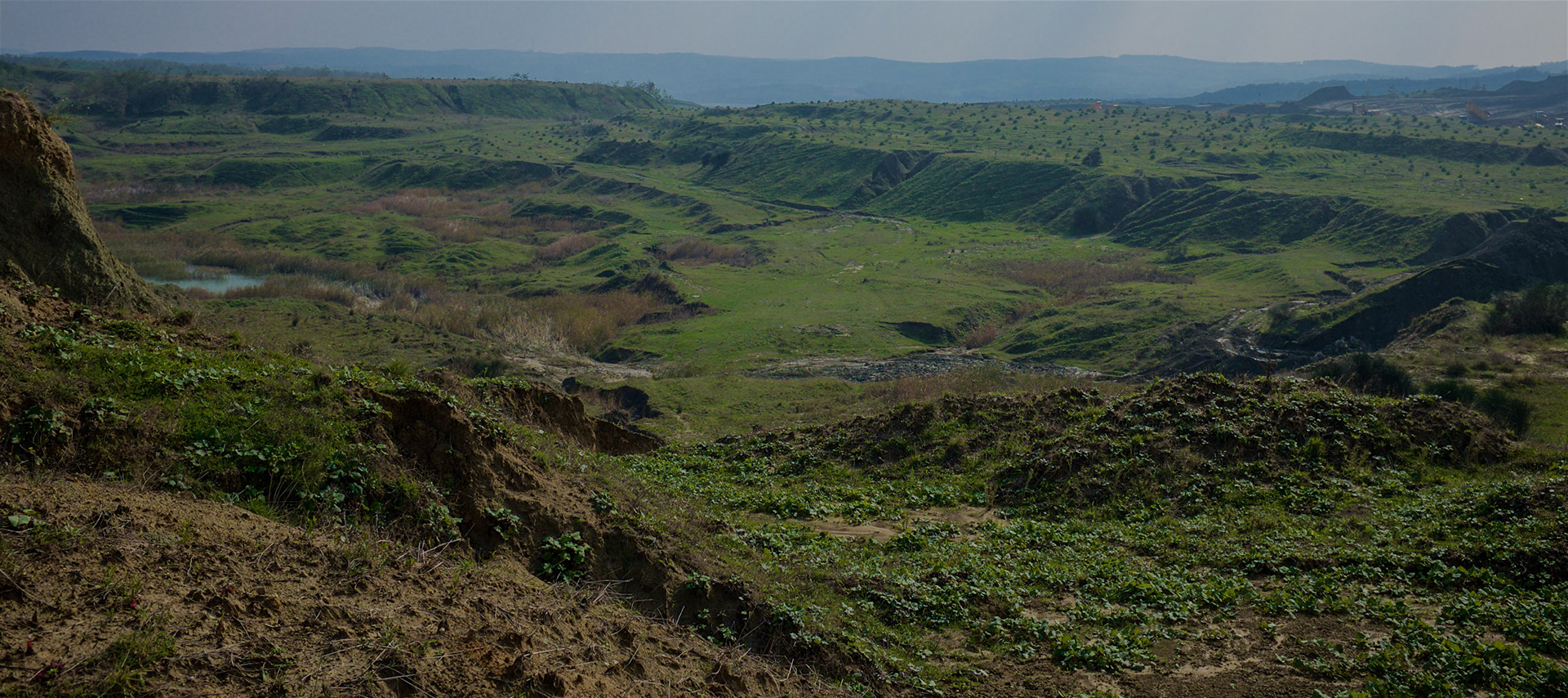 Yeniköy: abandoned opencast mine-workings (now lost under Istanbul Airport)