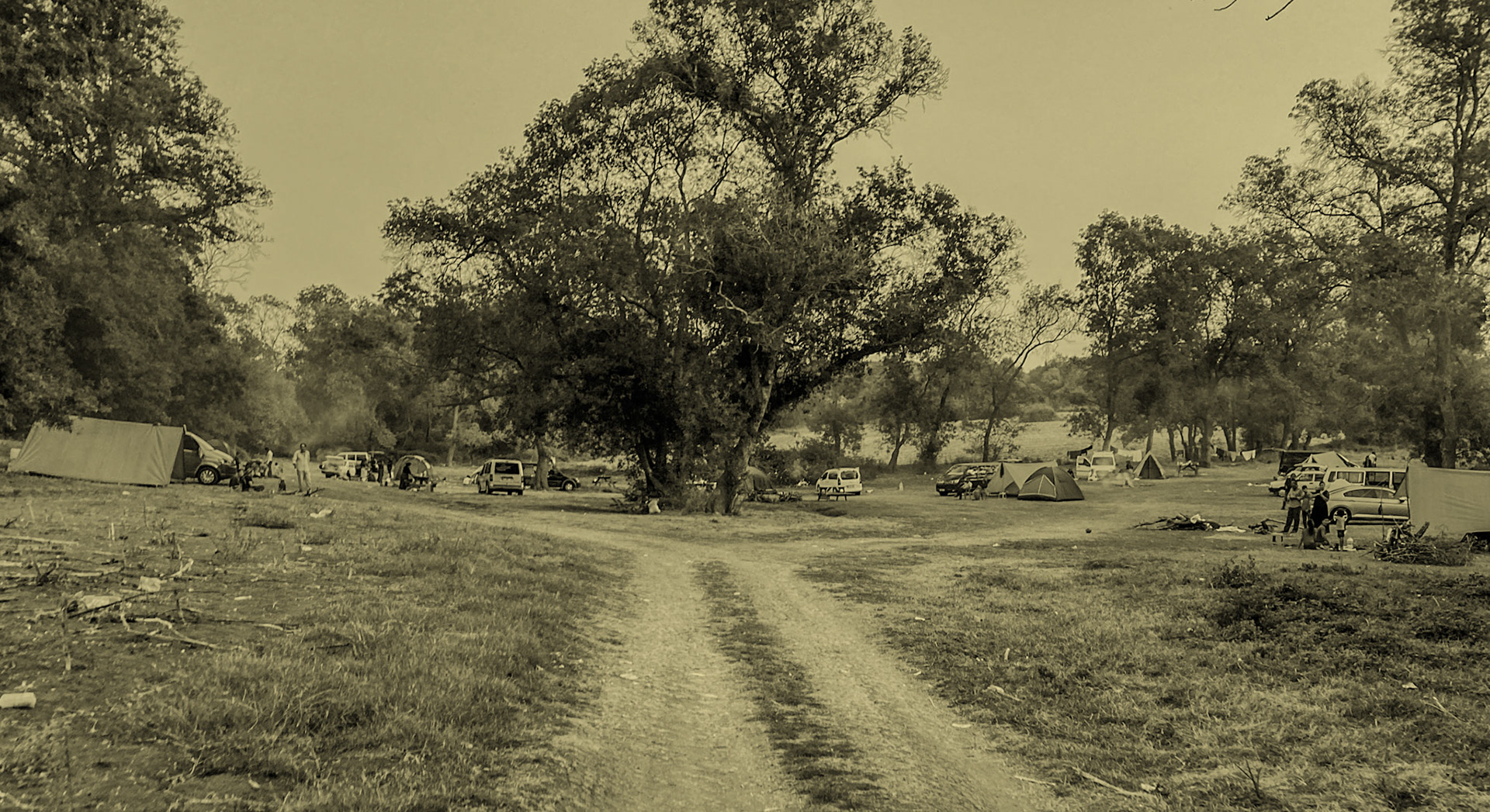 between Terkos and Germe: Roma camp