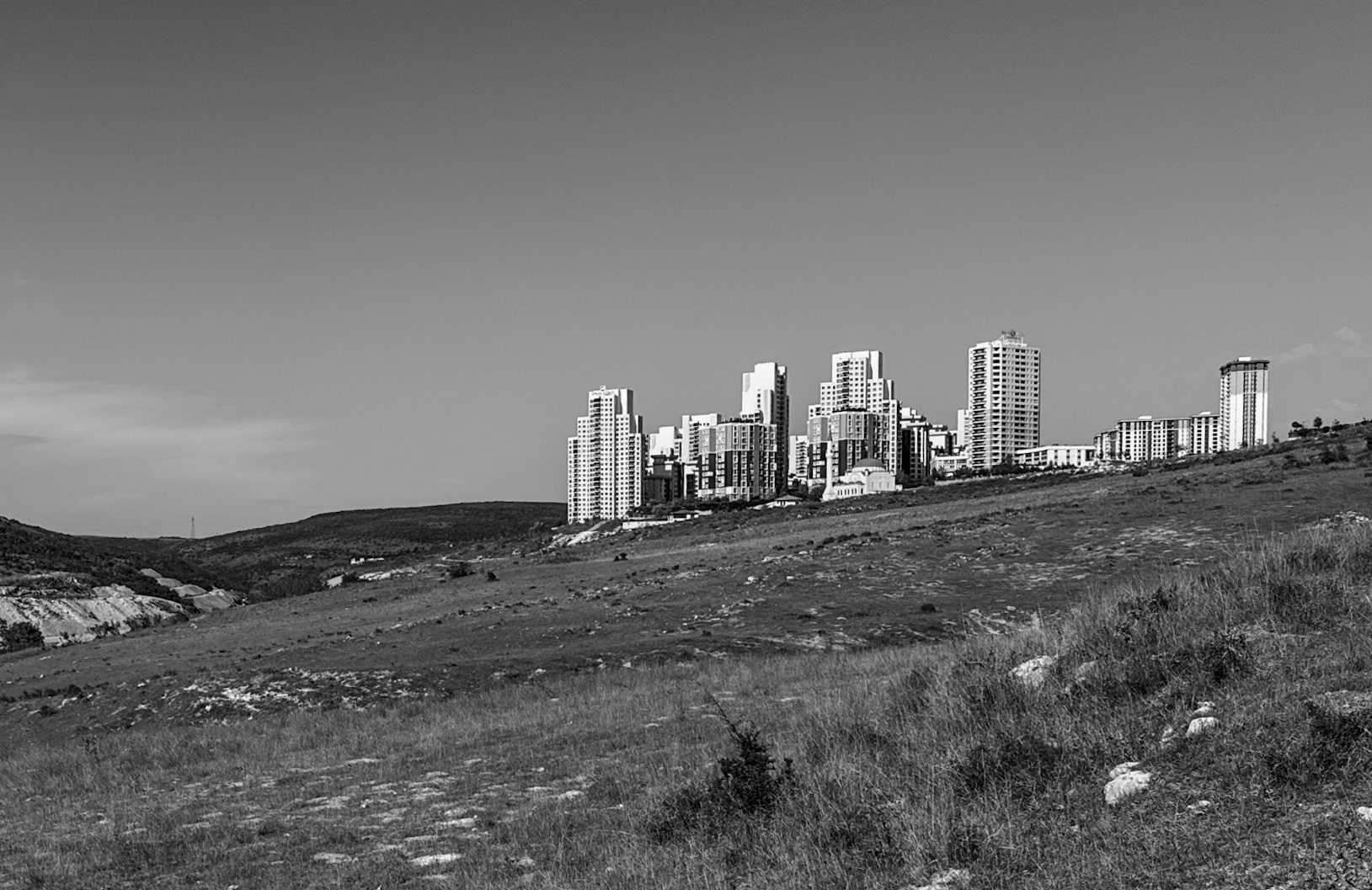 Spradon: a random sprouting of new blocks on land that was green till very recently