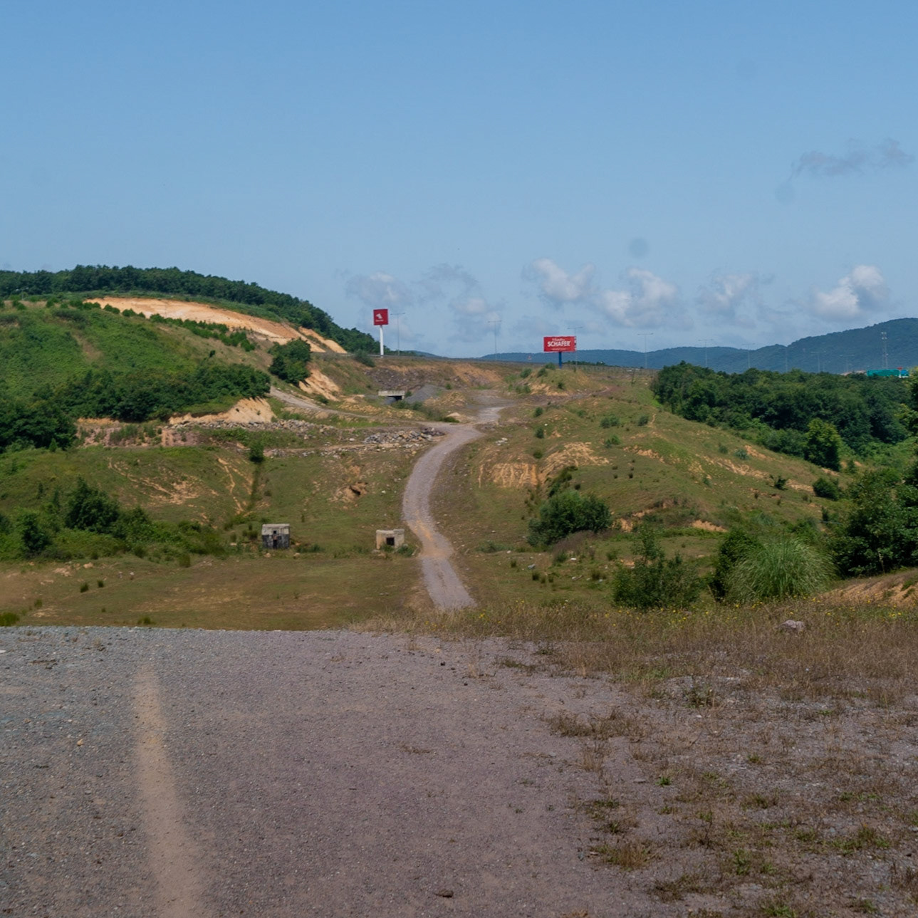 between Sırapınar and Kanlı forest: coming to the motorway