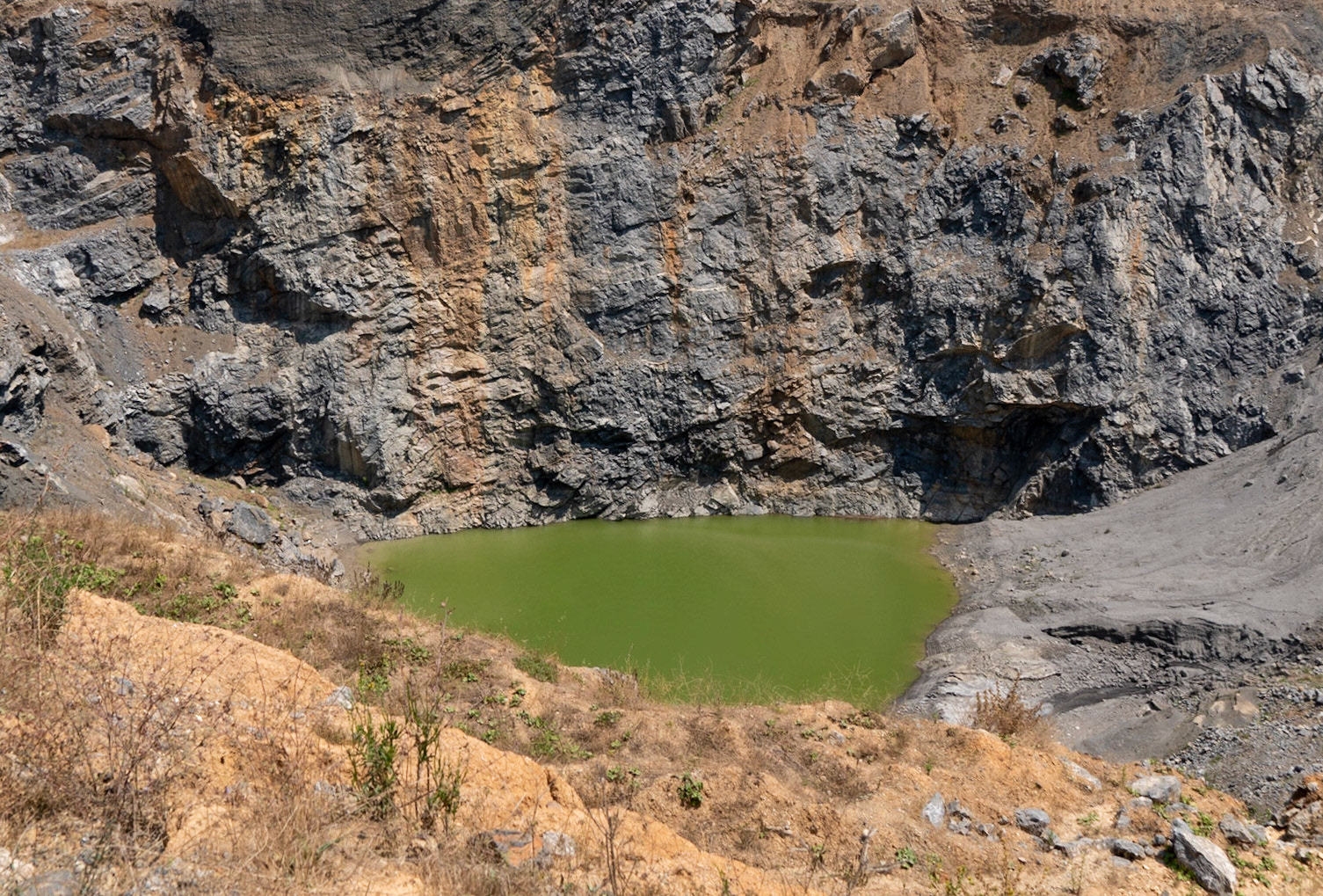 Cebeci: southern opencast mines - pool