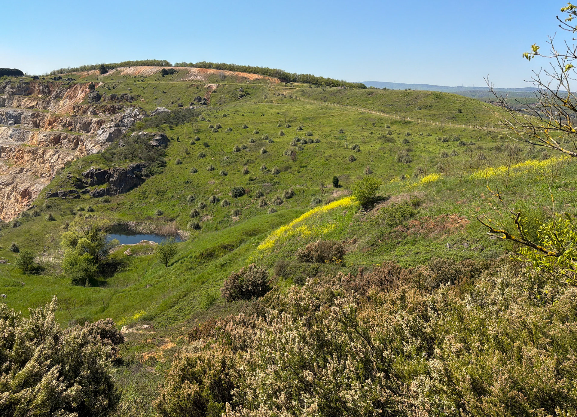 Hüseyinli opencast mine: edge