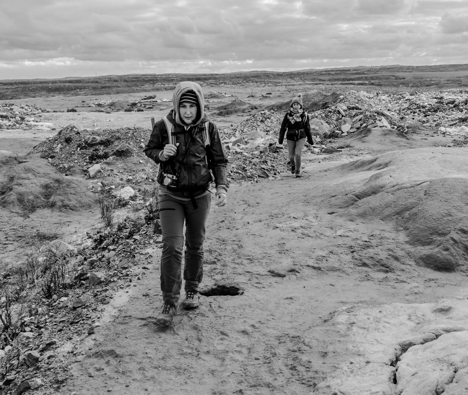 Black Sea coast east of Yeniköy: heading west
