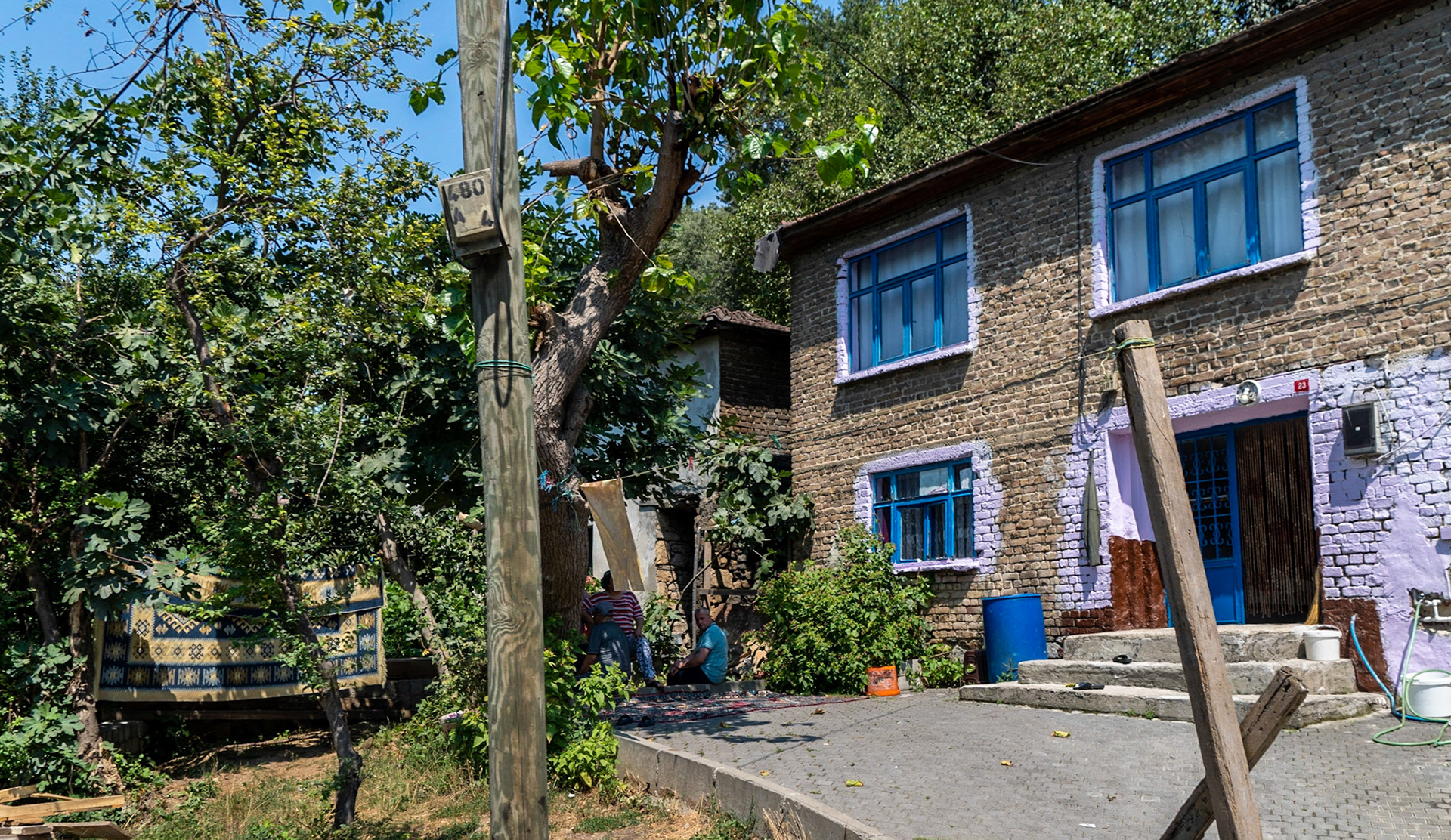 Cebeci: village houses