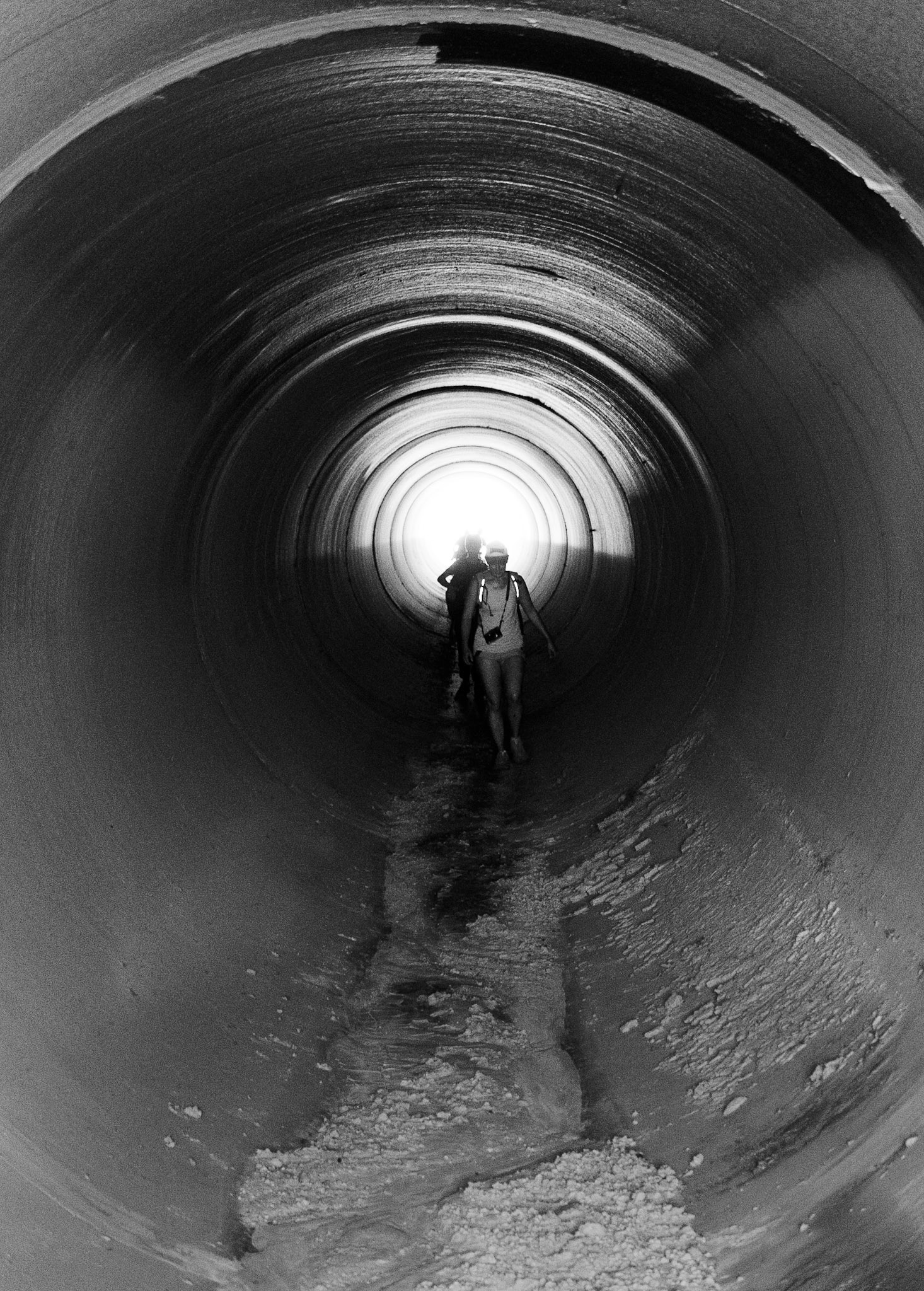 Çayǧız Deresi: the pipe under the motorway
