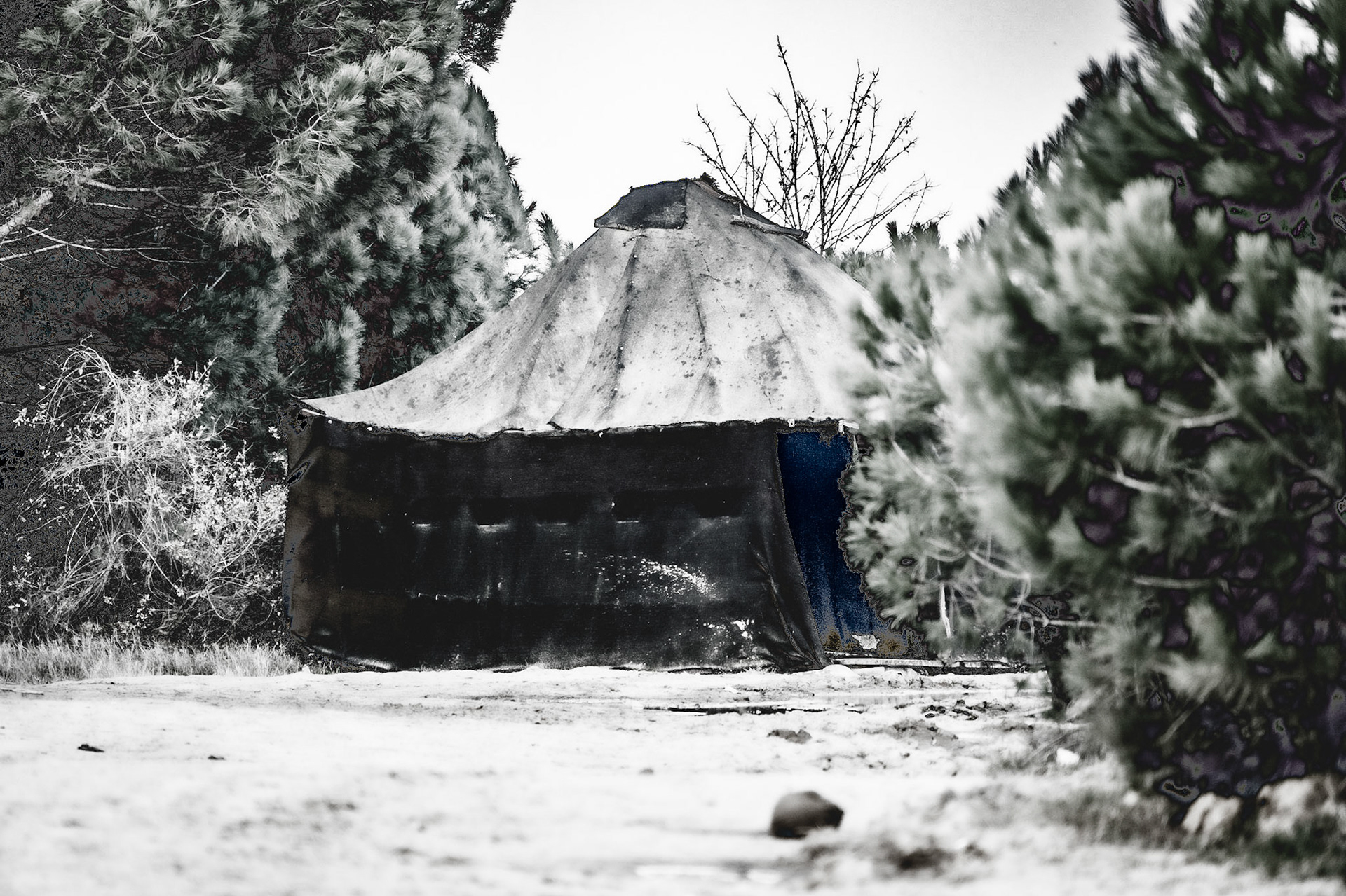 Riva filmset: yurt