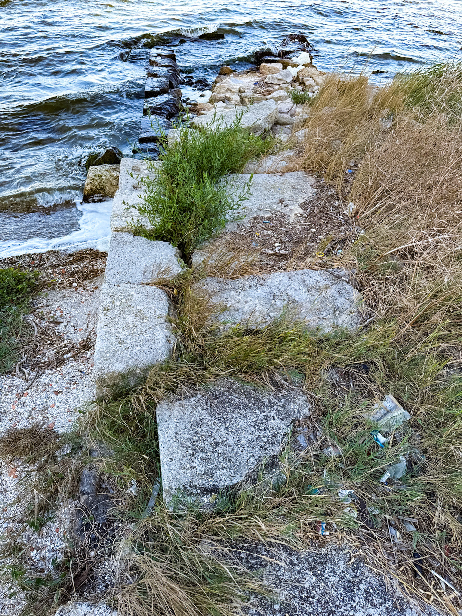 Bathonea mid: Roman jetty