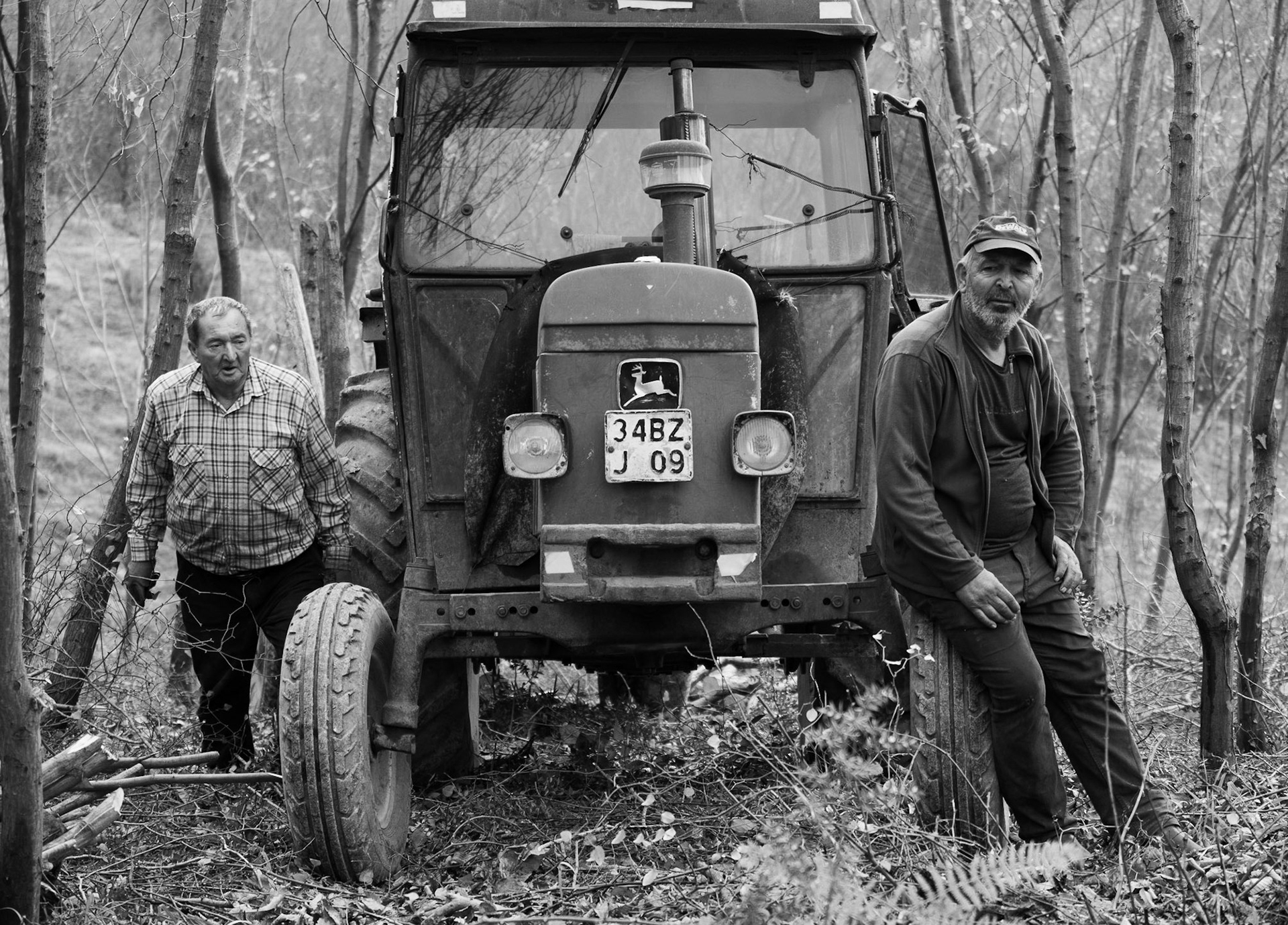 Bozhane S hill: foresters