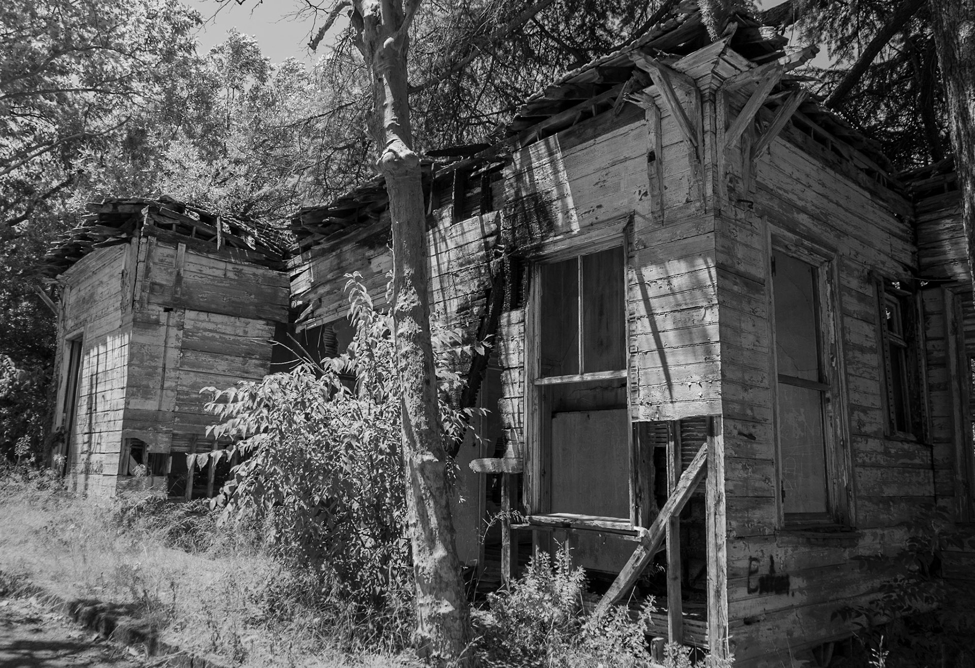 Başıbüyük Ottoman ruined kiosks: view