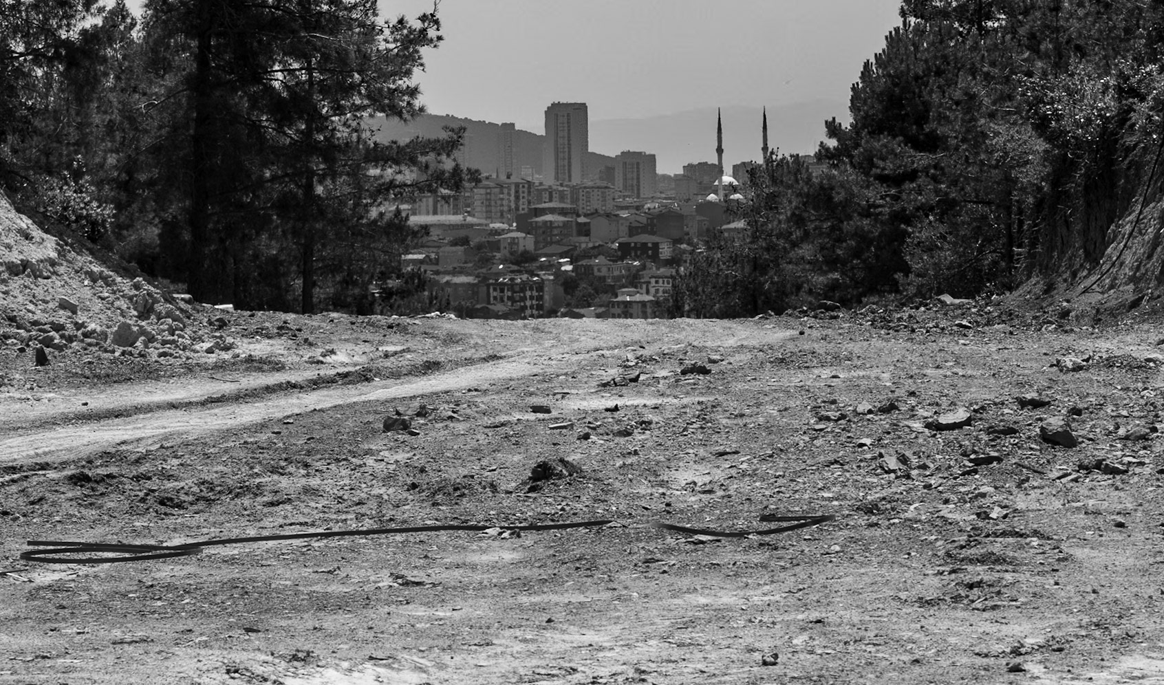 Kapaklı Tepesi: view of the city