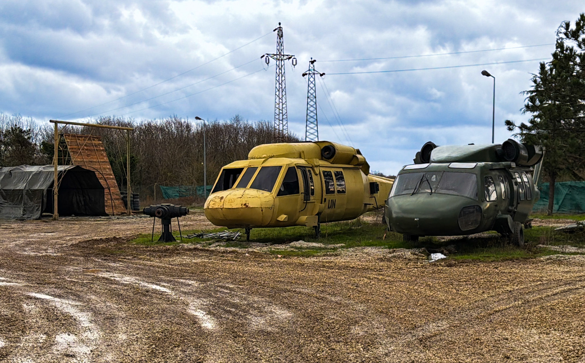 Kılıçlı former army base: becoming a filmset