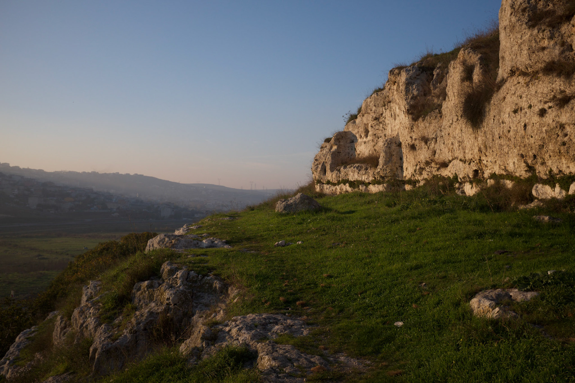 Yarımburgaz cave: ancient landscape - the cave-dwellers lived in a beautiful place