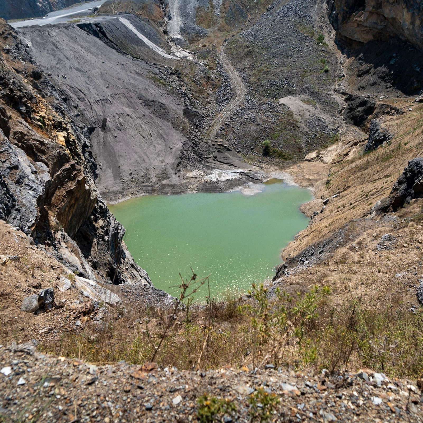 Cebeci: southern opencast mines - pool