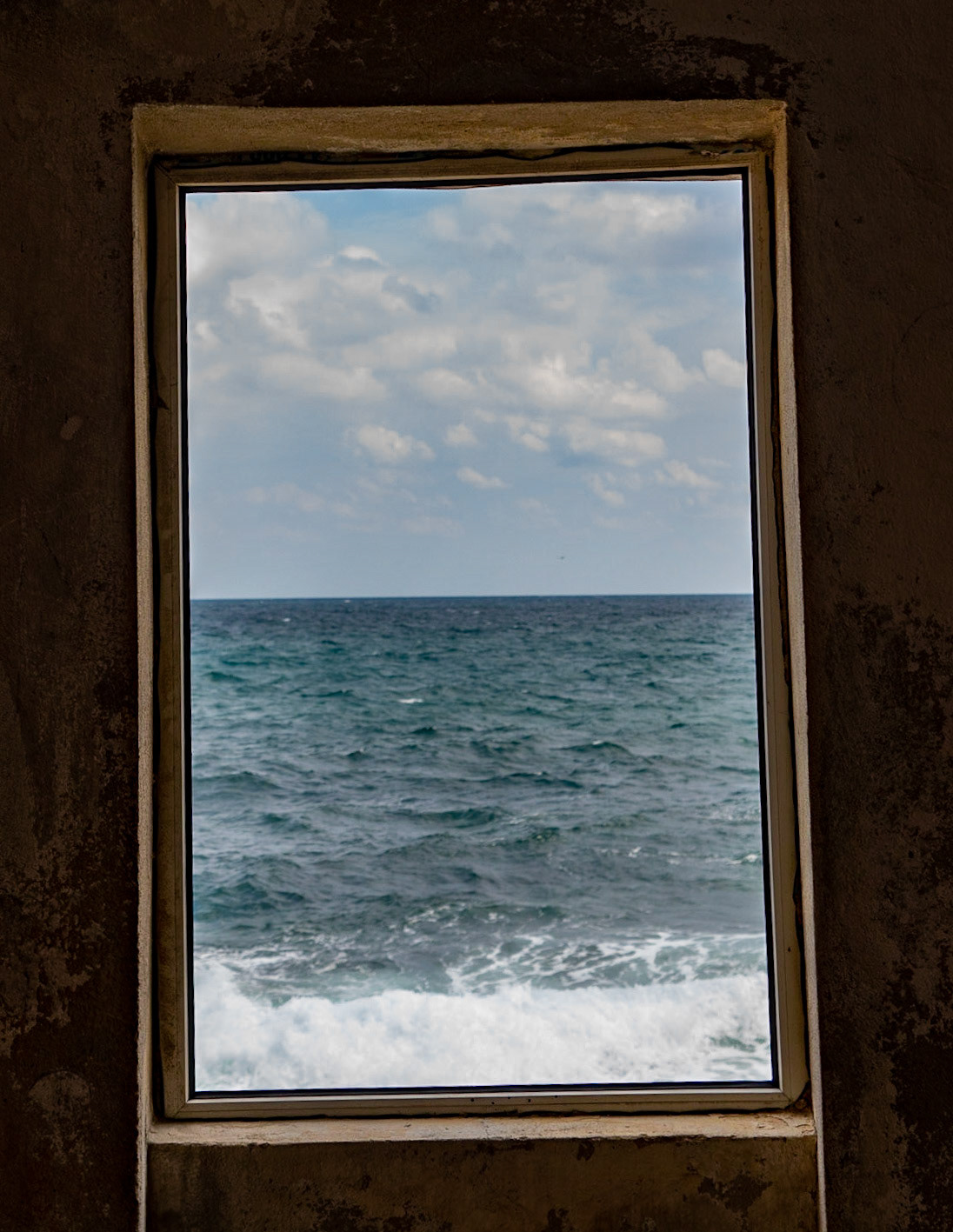 Karaburun: sea view from the boat house