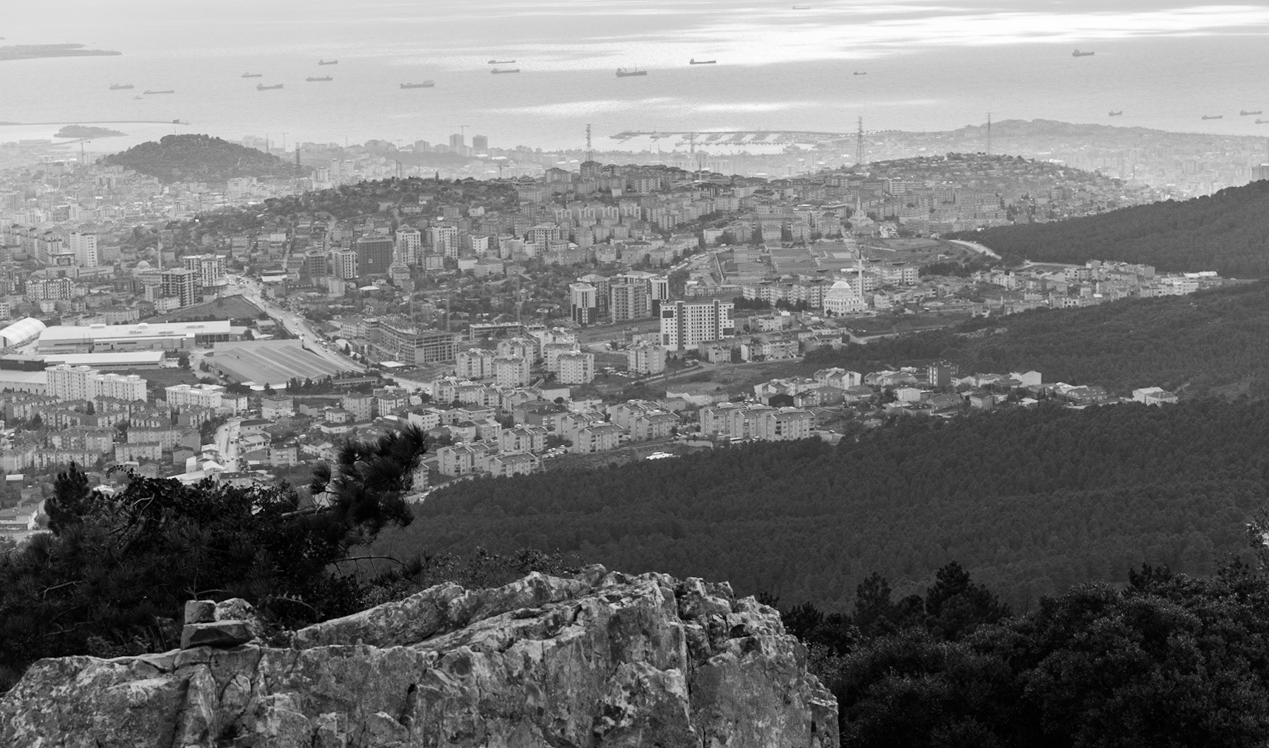 Aydos: looking over the Marmara towards the east (I think)