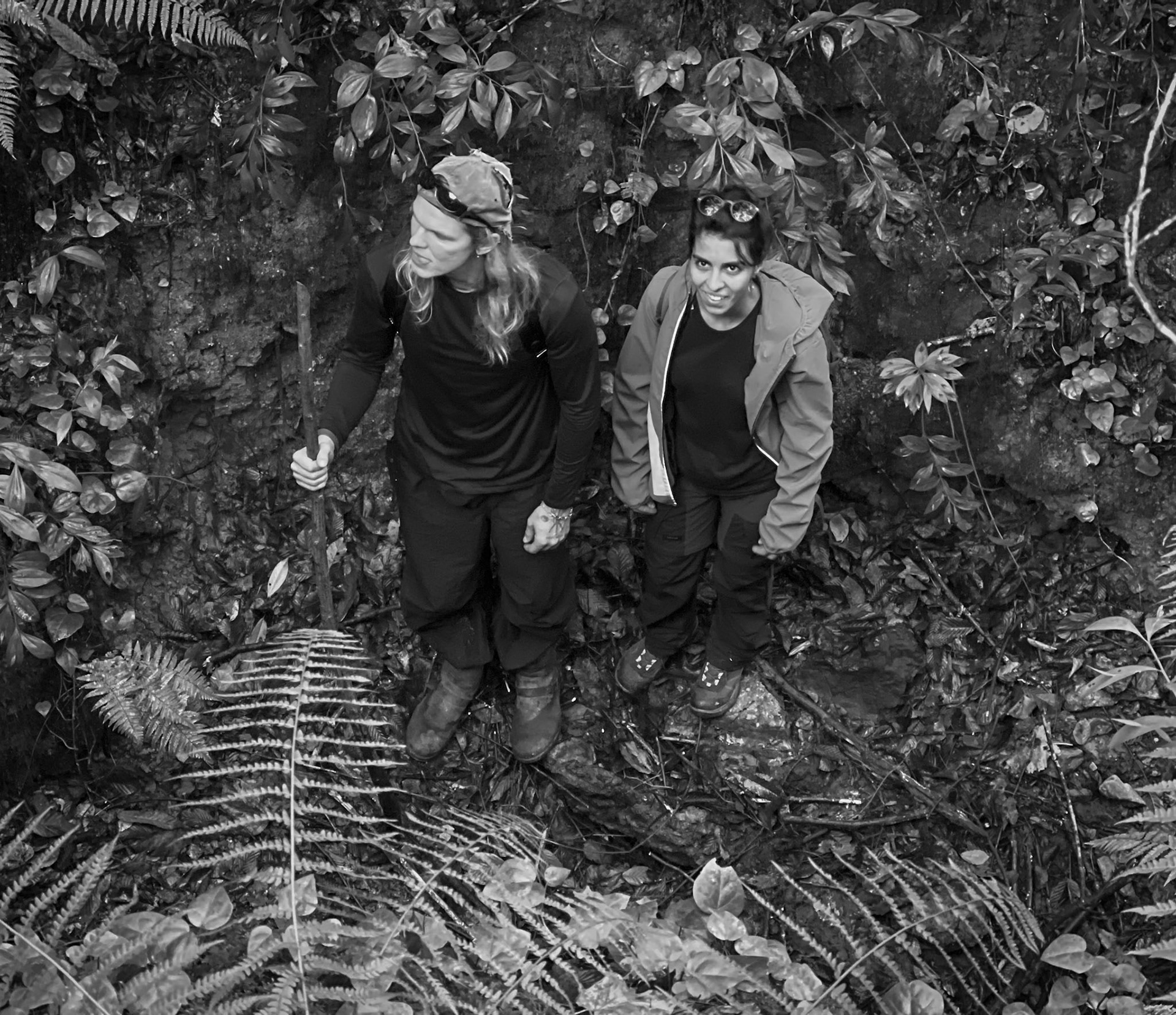 A Riva river tributary streamwalk: in the streambed