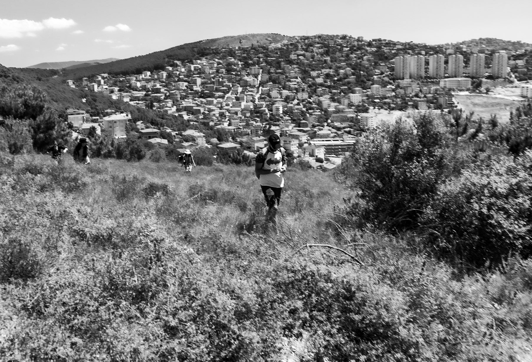 Başıbüyük hill: heading up