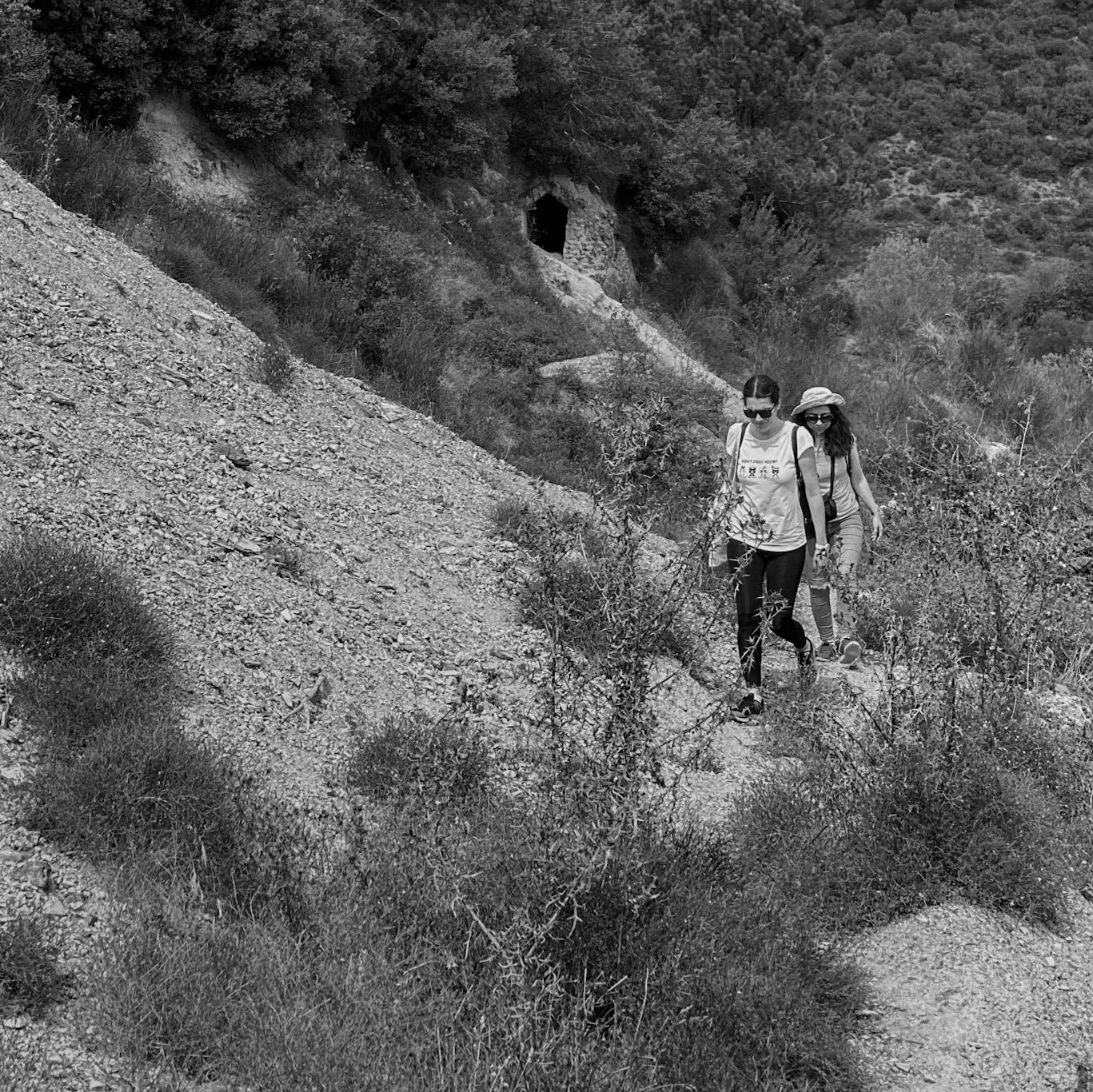 Cebeci mines: walking from an aqueduct