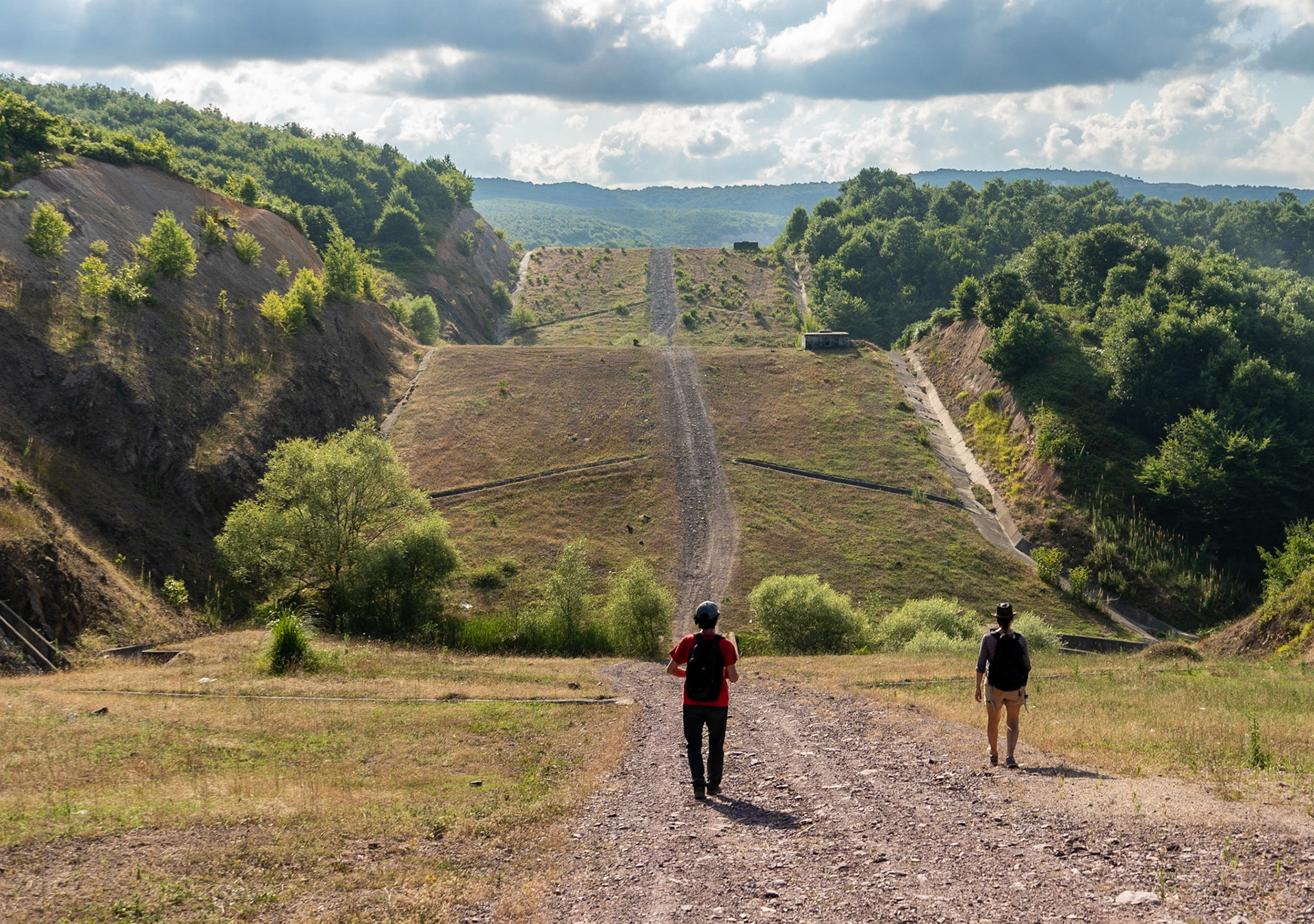 Ömerliköy watermain route: a slow rollercoaster heading west