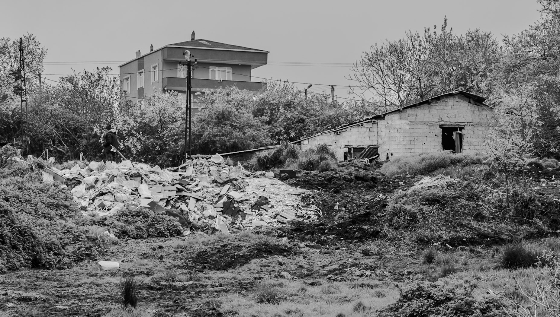 eastern Yeniköy: dump