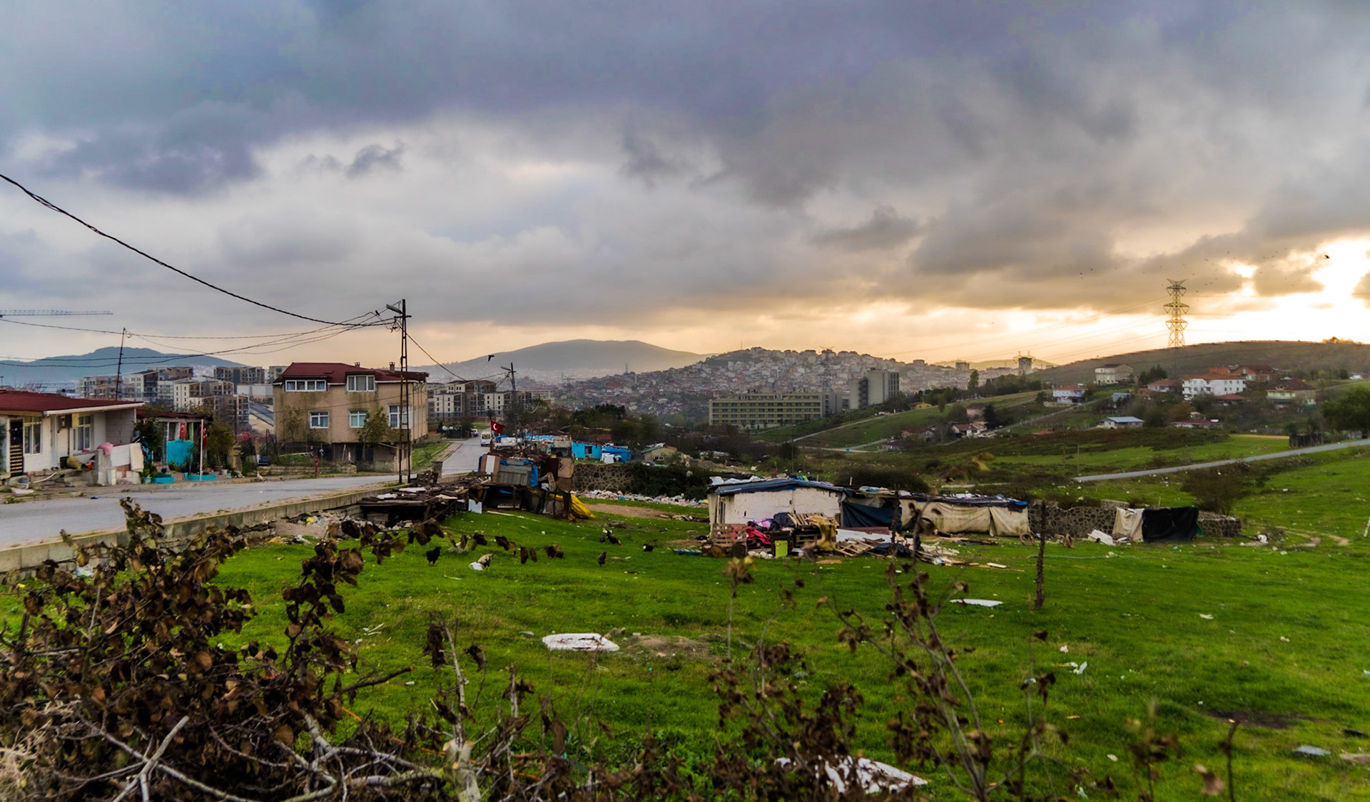 Nişantepe: a view south