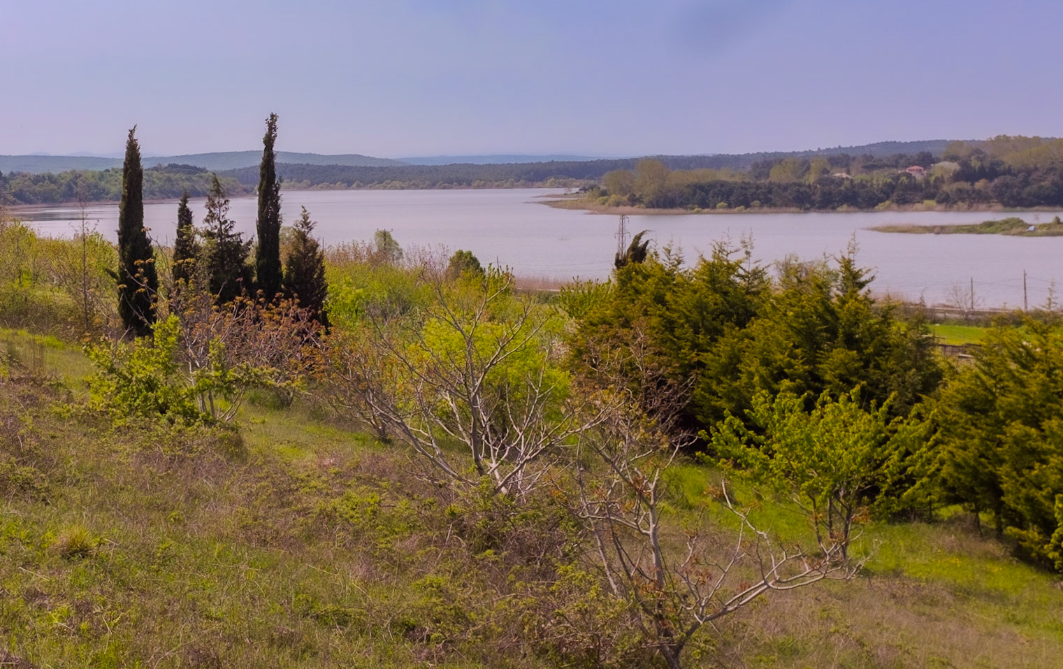 Terkos: a view over Terkos reservoir