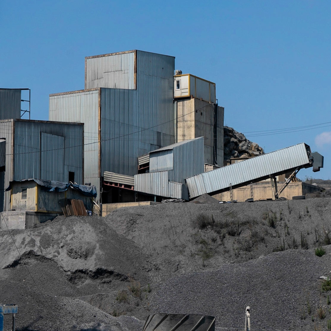 between Sultangazi and Cebeci: cement works