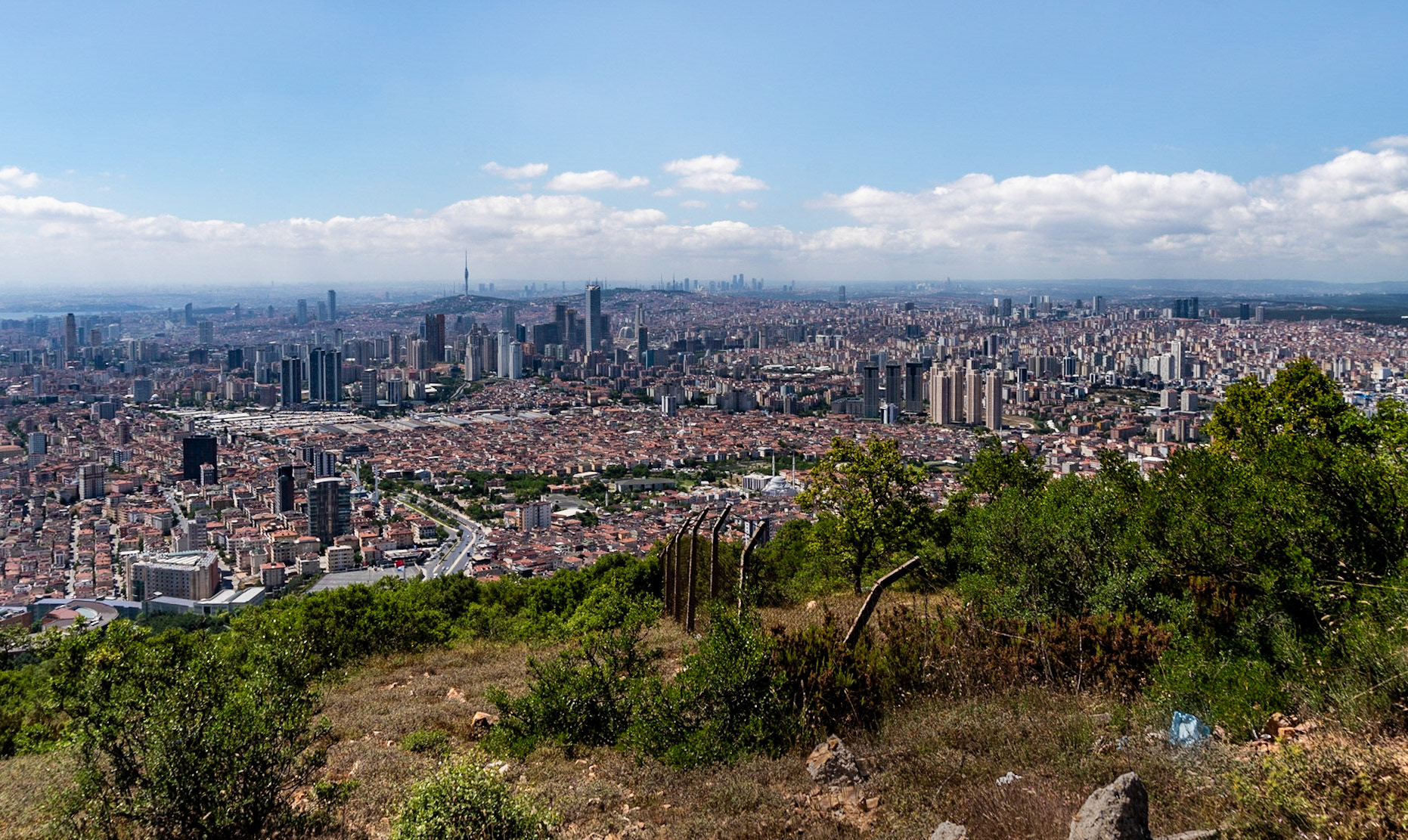 Kayışdaǧ tepesi: view west