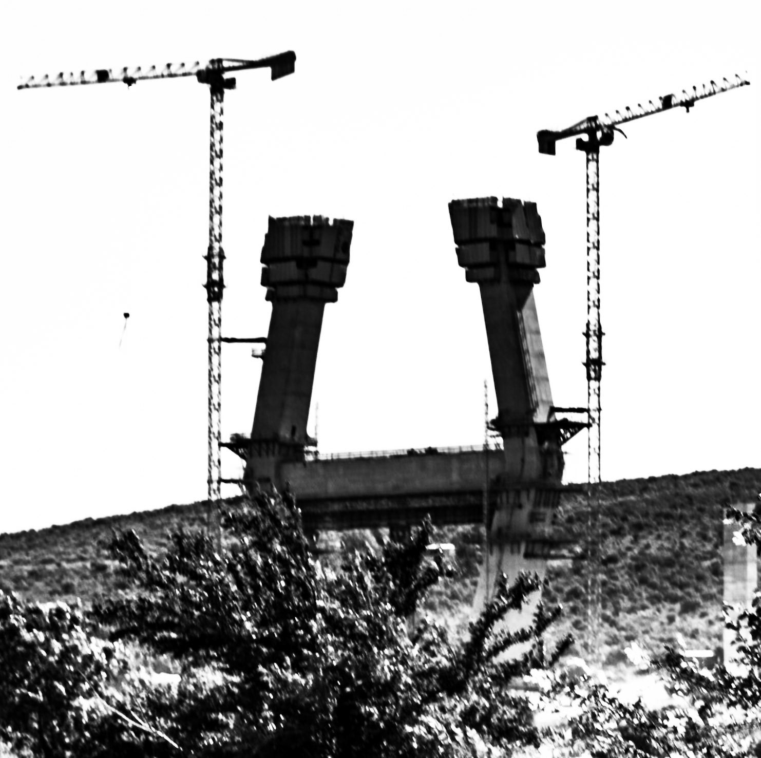 Sazlıdere dam: motorway construction (just what Istanbul needs...)