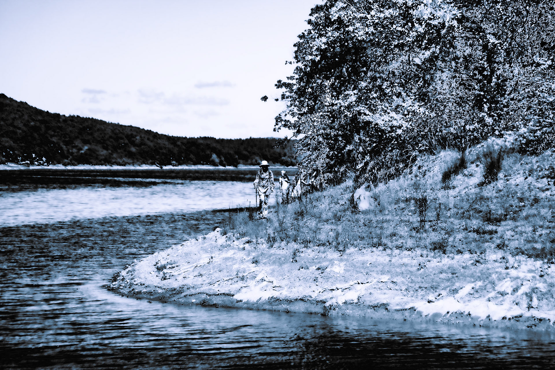 Ömerli shoreline walk: heading west