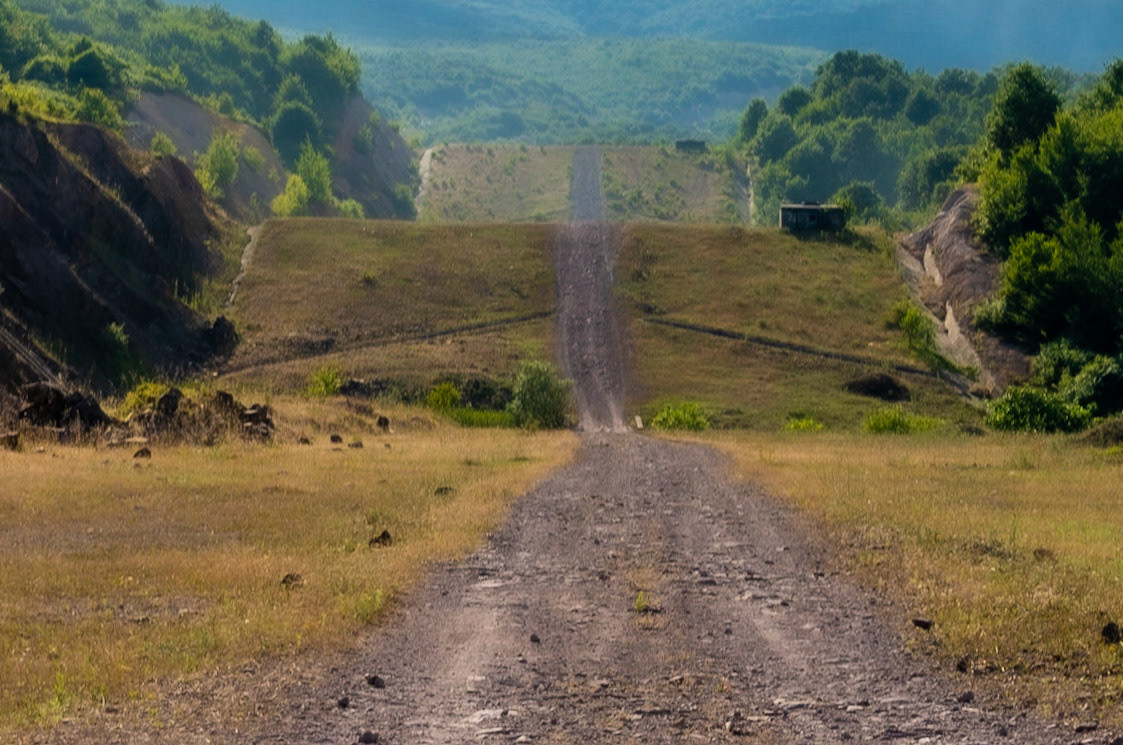 Ömerliköy watermain route: a slow rollercoaster heading west