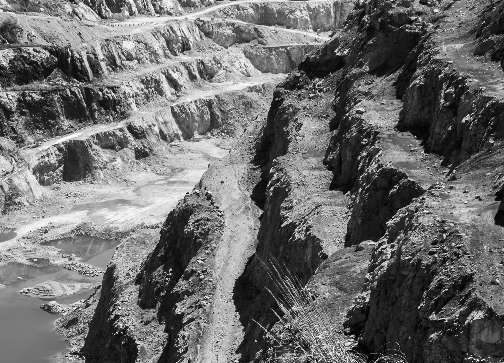 Hüseyinli opencast mine: view