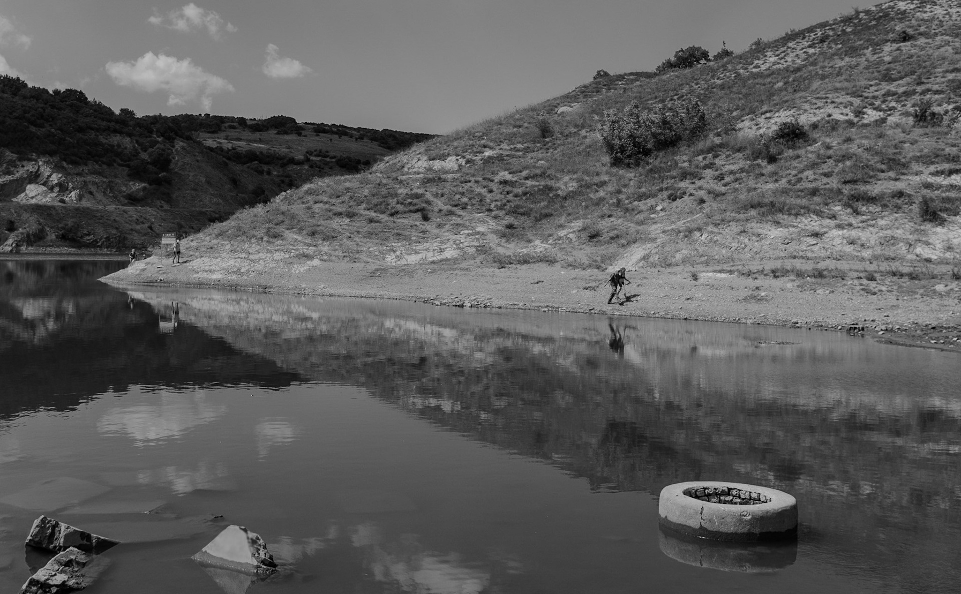 Şamlar gorge: walking along its eastern side