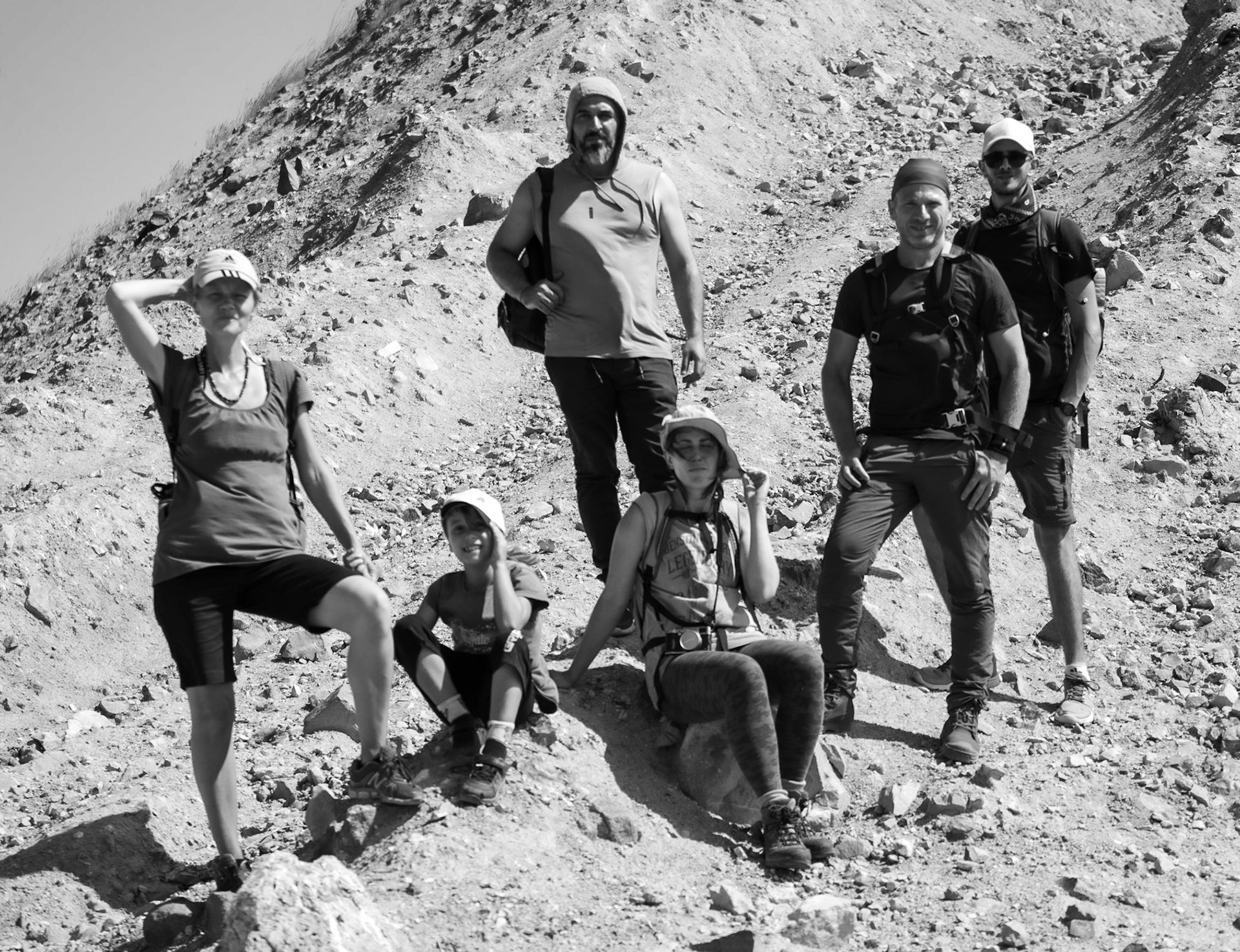 Kurna quarry: our group today