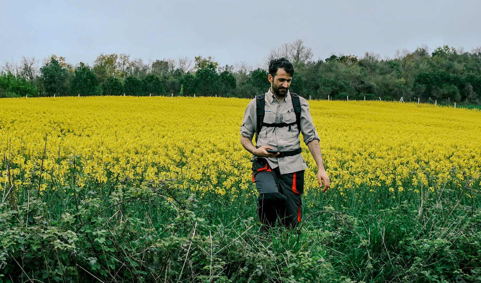 the first Sazlıdere flower meadow: Ömer (photo by Lexie)