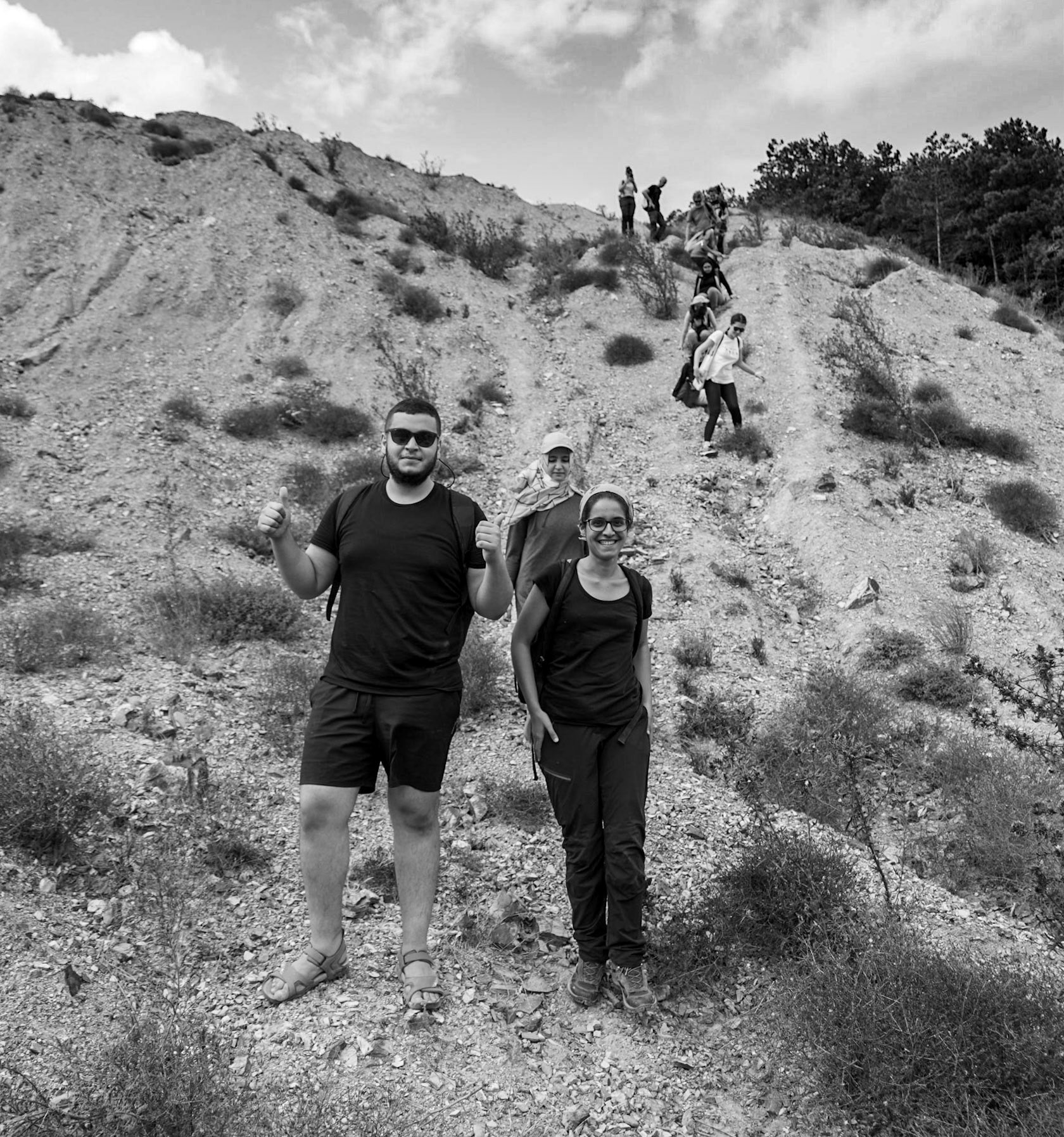 Cebeci: scrambly descent
