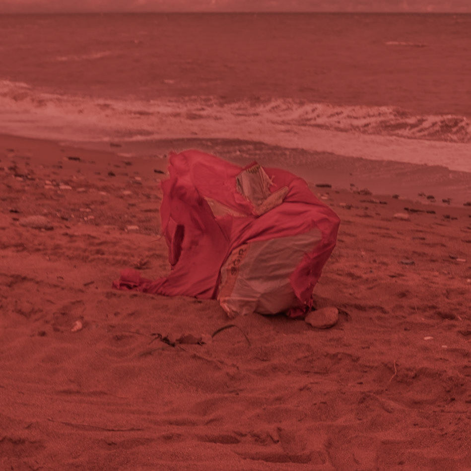 between Yeniköy's active mine and Karaburun: sack of lignite