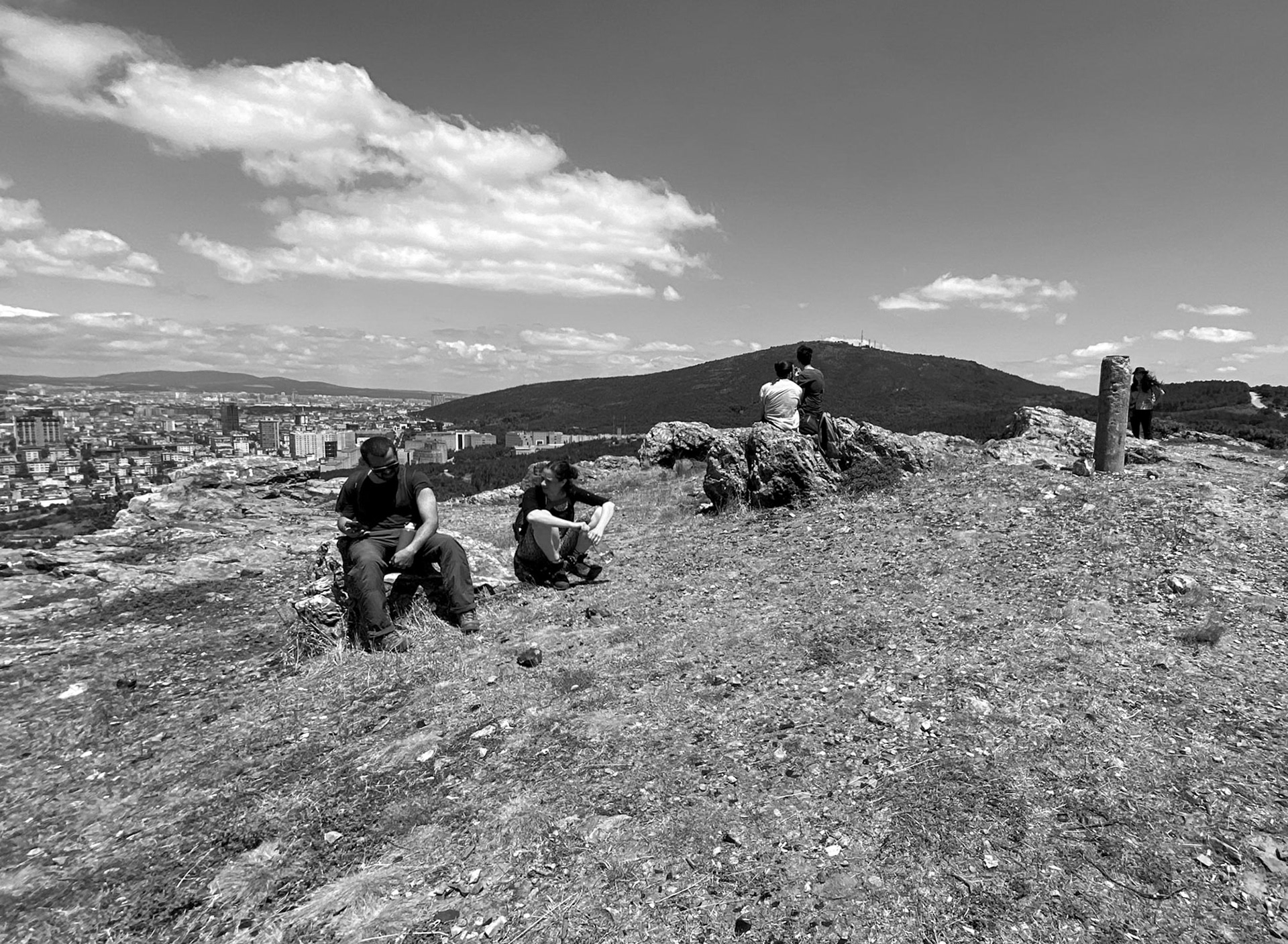 Tekkebayırı tepesi: trig point