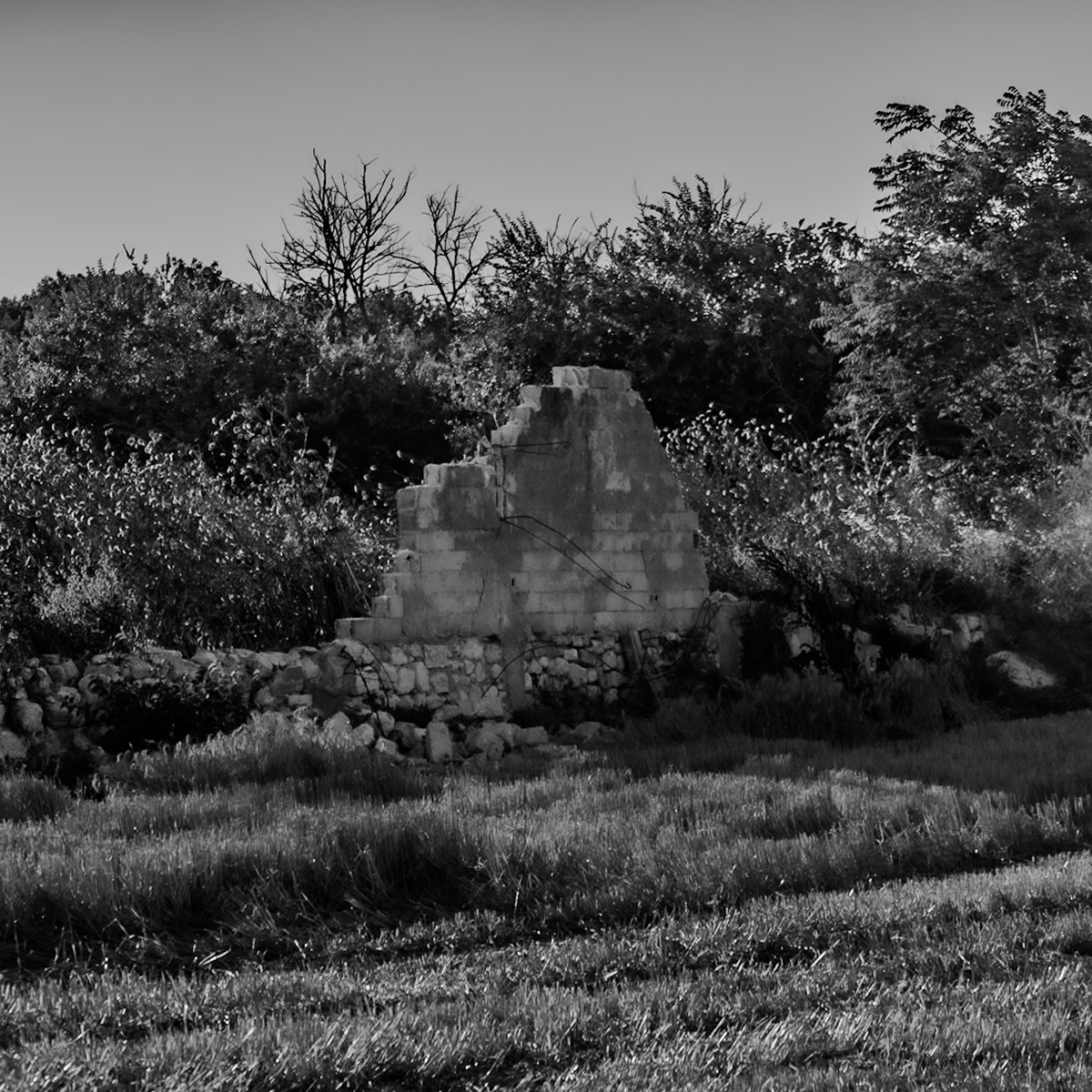 Bathonea mid: Roman or Byzantine wall fragment