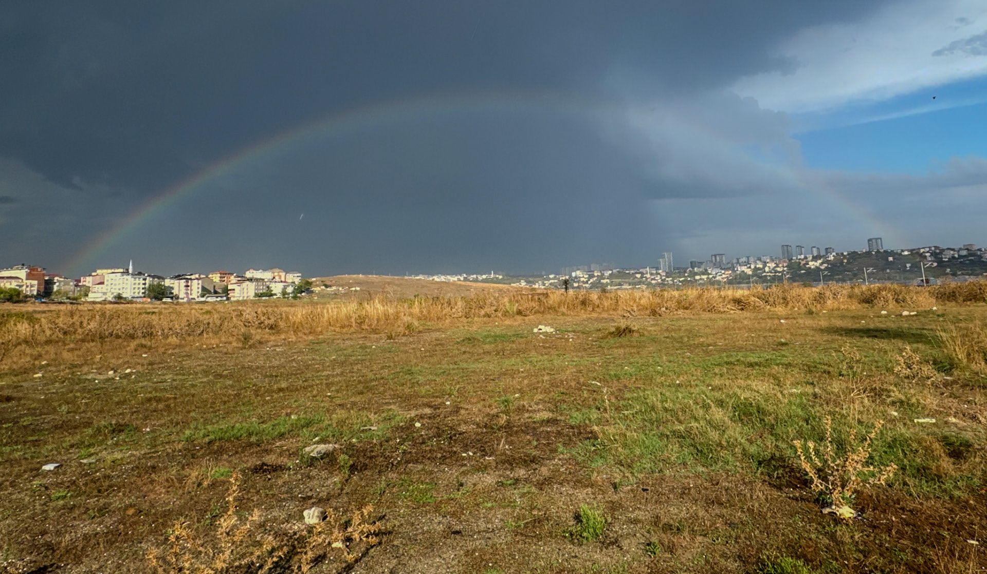 between Tahtakale and Bathonea: rainbow